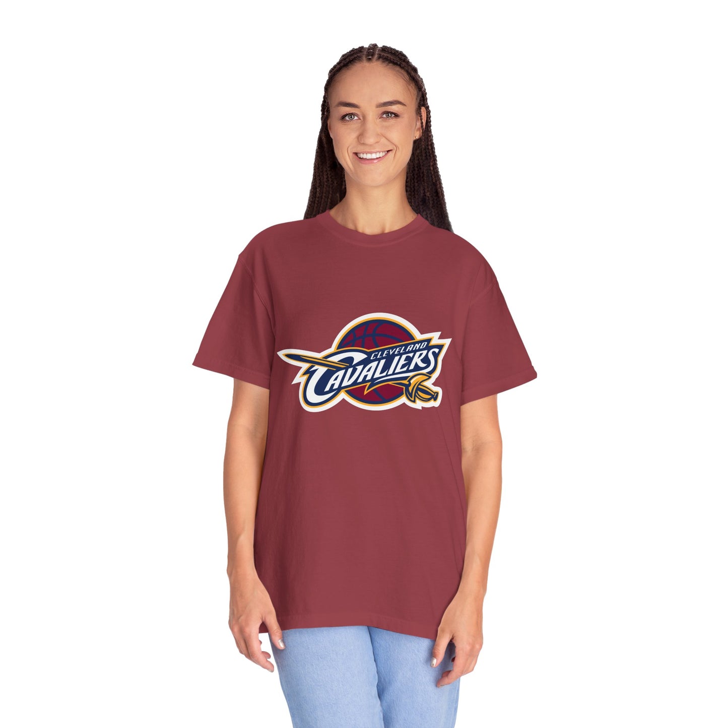 Cleveland Cavaliers Hoop Lifestyle Garment-Dyed T-Shirt – Premium Cotton Tee for Customization