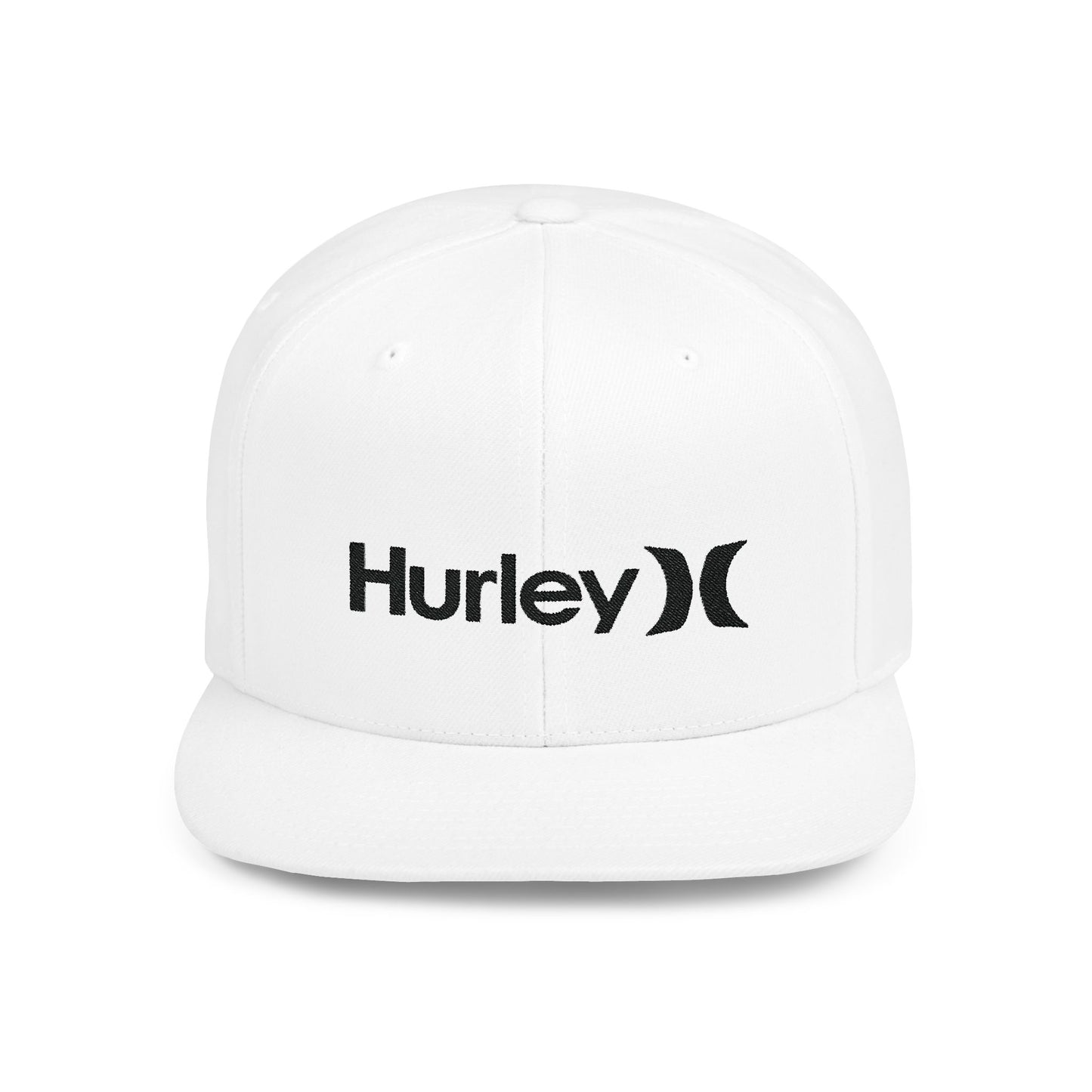 Hurley Company Flat Bill Snapback – Lightweight, Custom Fit, Premium Quality