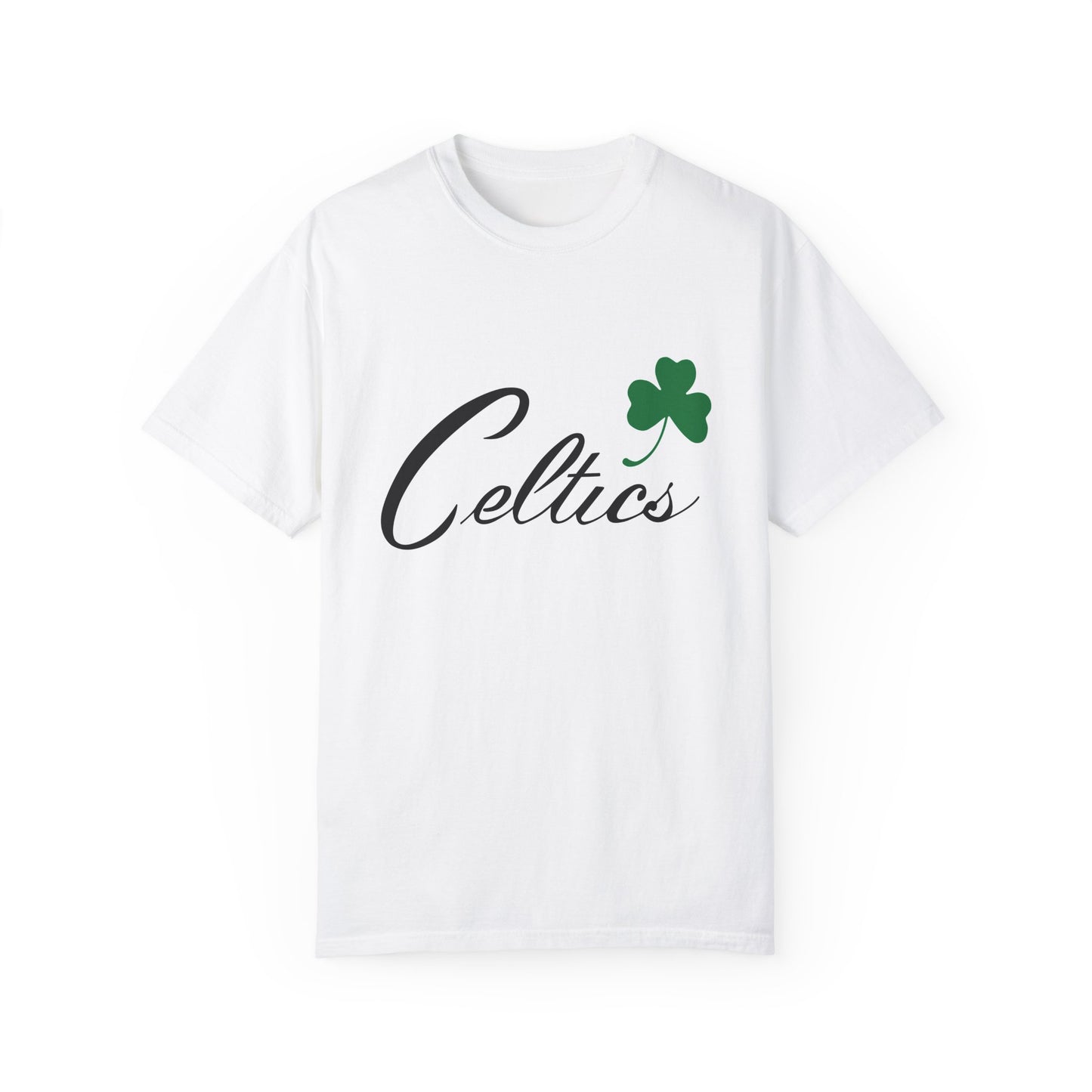 Boston Celtics Game Day Vibes Style Garment-Dyed T-Shirt – Premium Cotton Tee for Customization