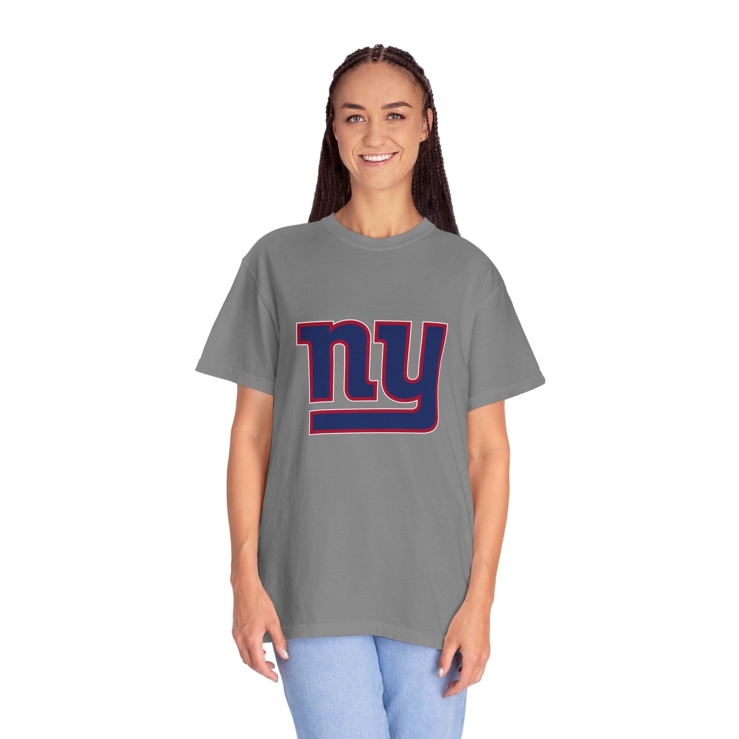 New York Giants Nation Garment-Dyed T-Shirt – Premium Cotton Tee for Customization