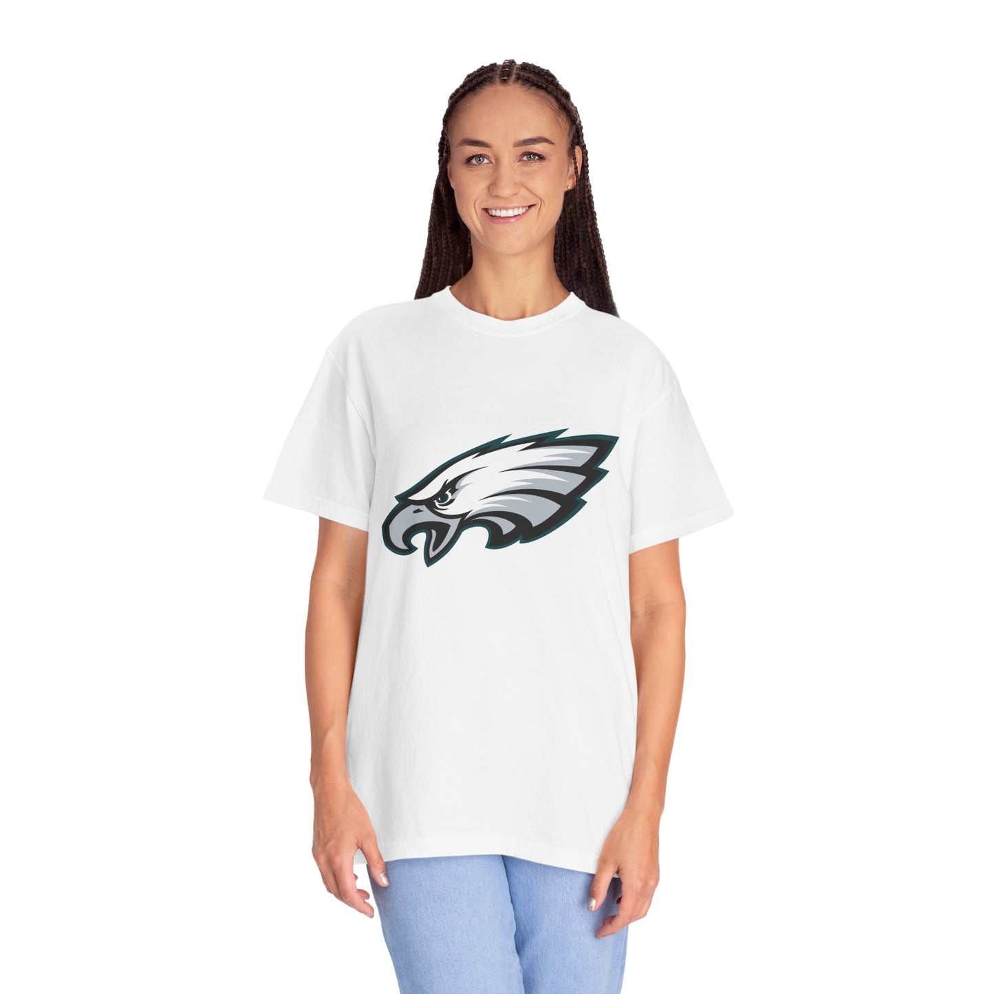 Philadelphia Eagles Pride Garment-Dyed T-Shirt – Premium Cotton Tee for Customization