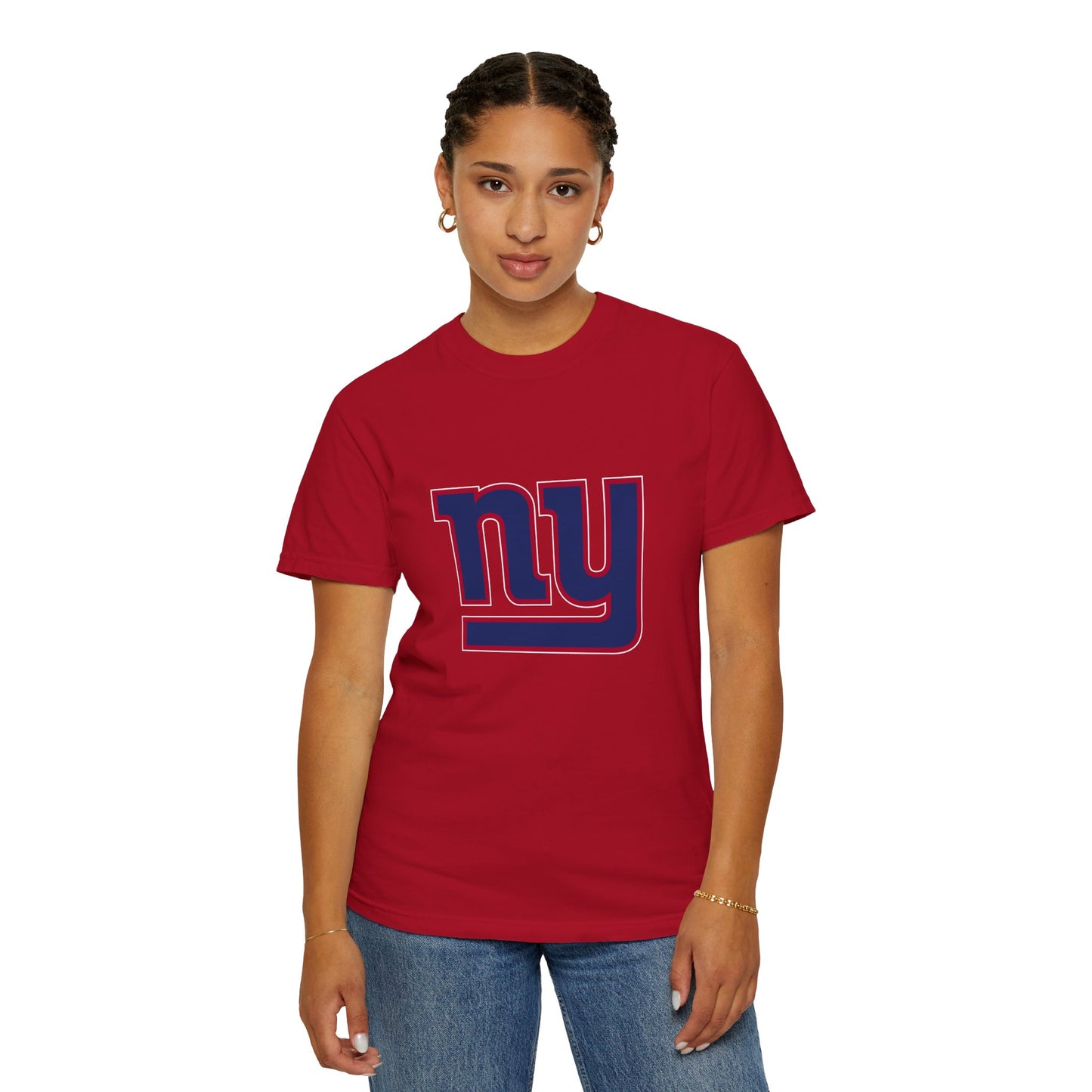 New York Giants Nation Garment-Dyed T-Shirt – Premium Cotton Tee for Customization