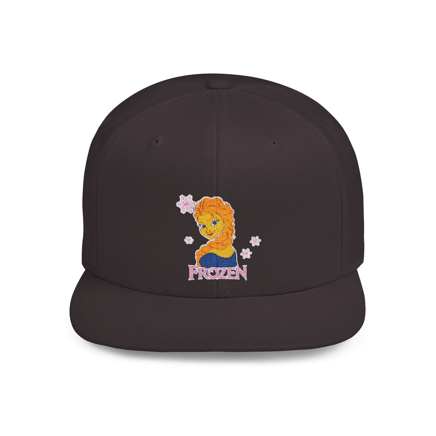 Frozen Flat Bill Snapback – Lightweight, Custom Fit, Premium Quality