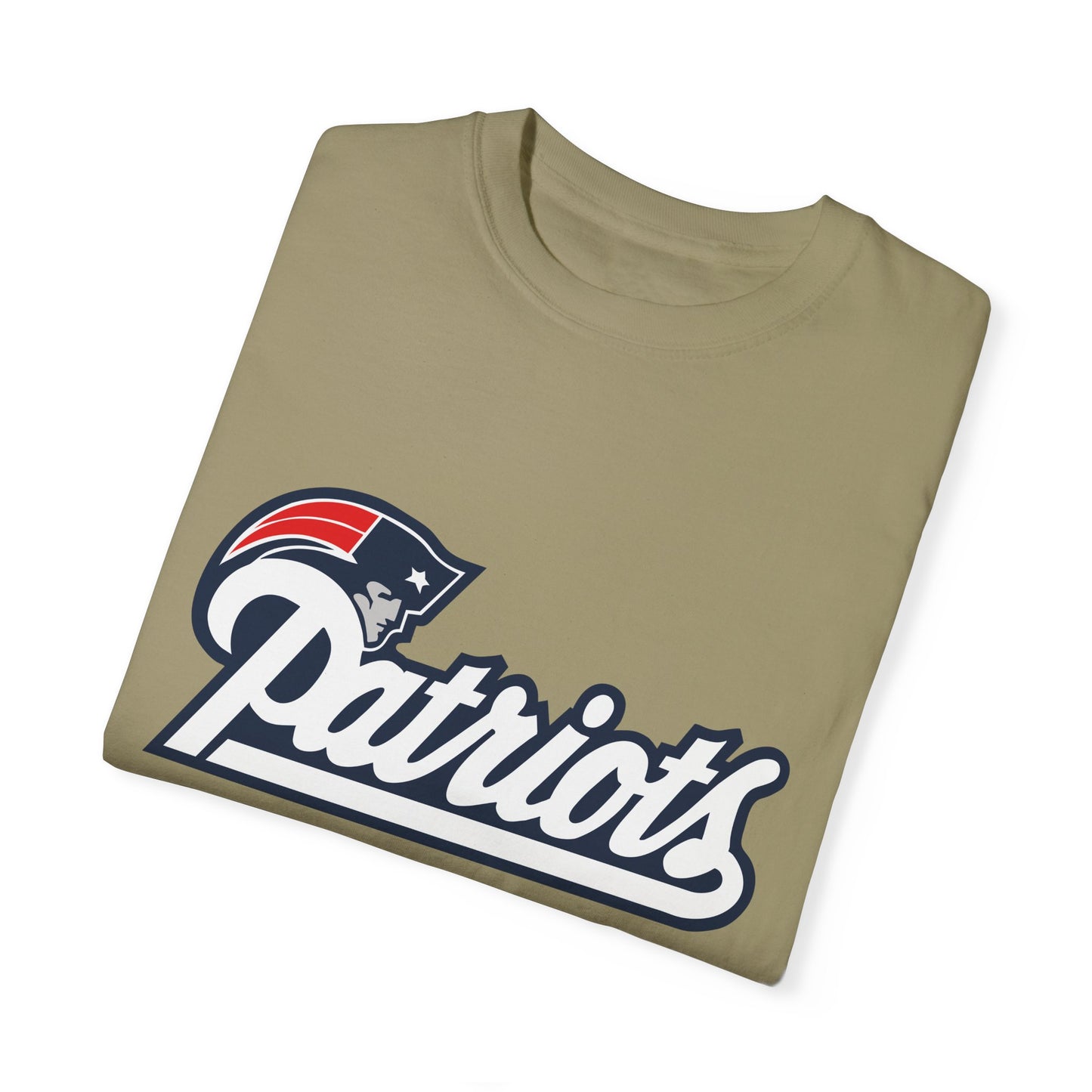 New England Patriots Fan Outfit Garment-Dyed T-Shirt – Premium Cotton Tee for Customization