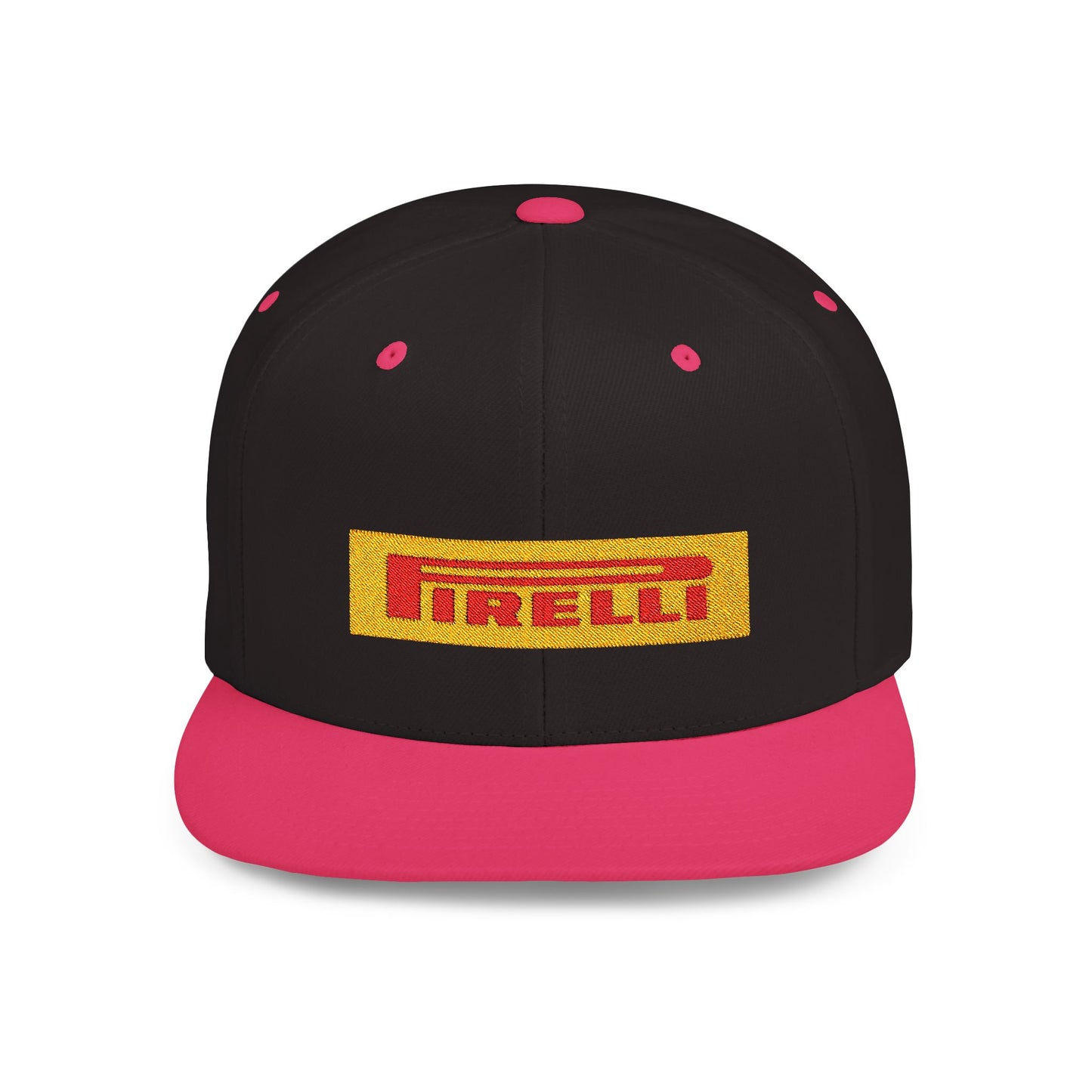 Pirelli Tyres Flat Bill Snapback – Lightweight, Custom Fit, Premium Quality