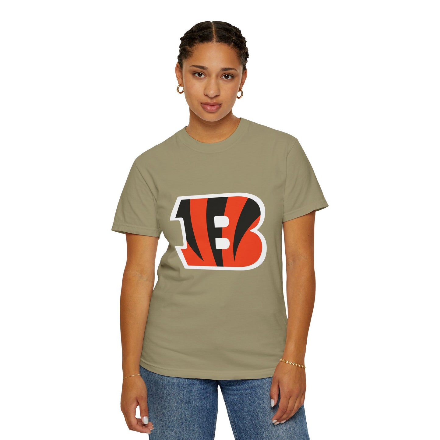 Cincinnati Bengals NFL Garment-Dyed T-Shirt – Premium Cotton Tee for Customization