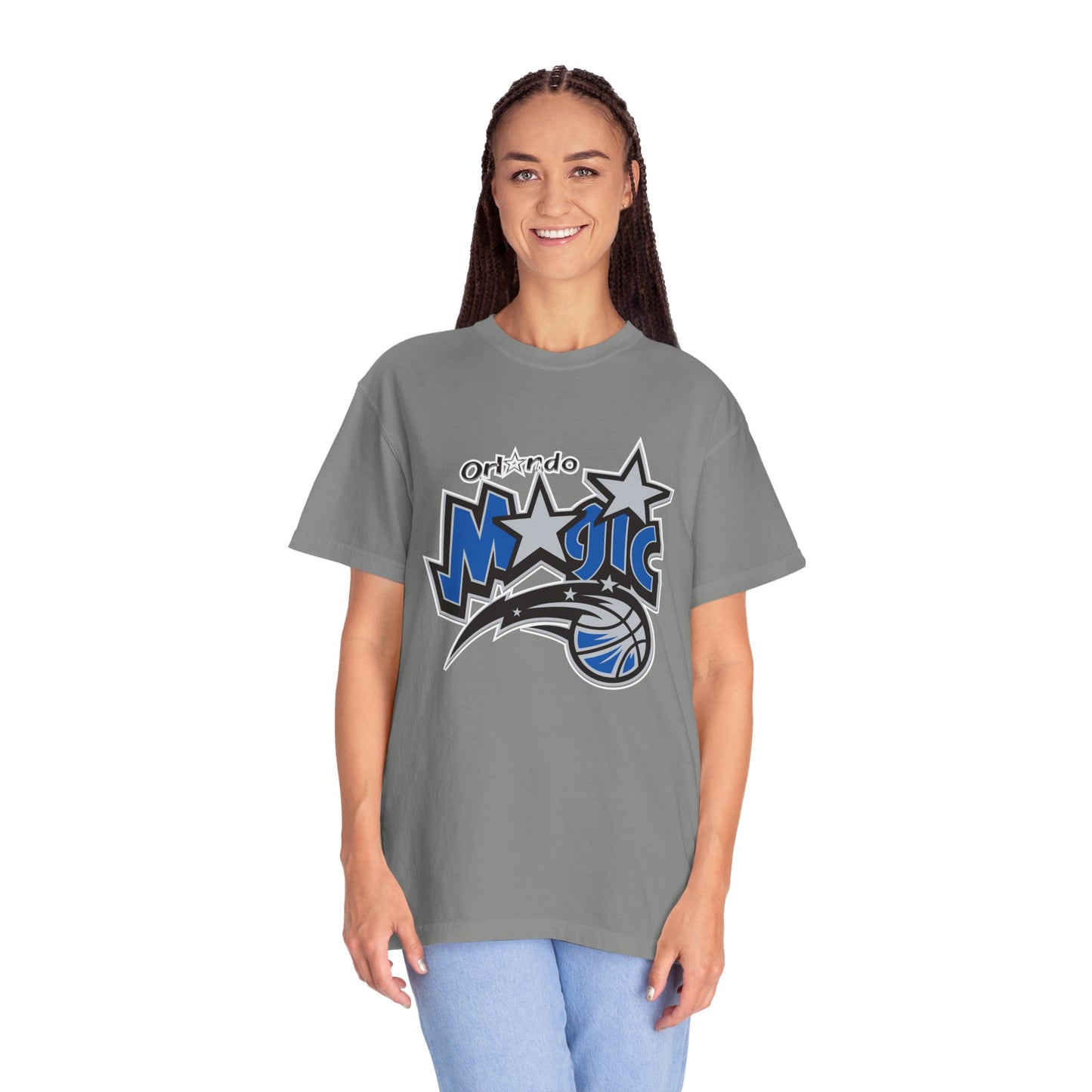 Orlando Magic Basketball Fanatics Garment-Dyed T-Shirt – Premium Cotton Tee for Customization