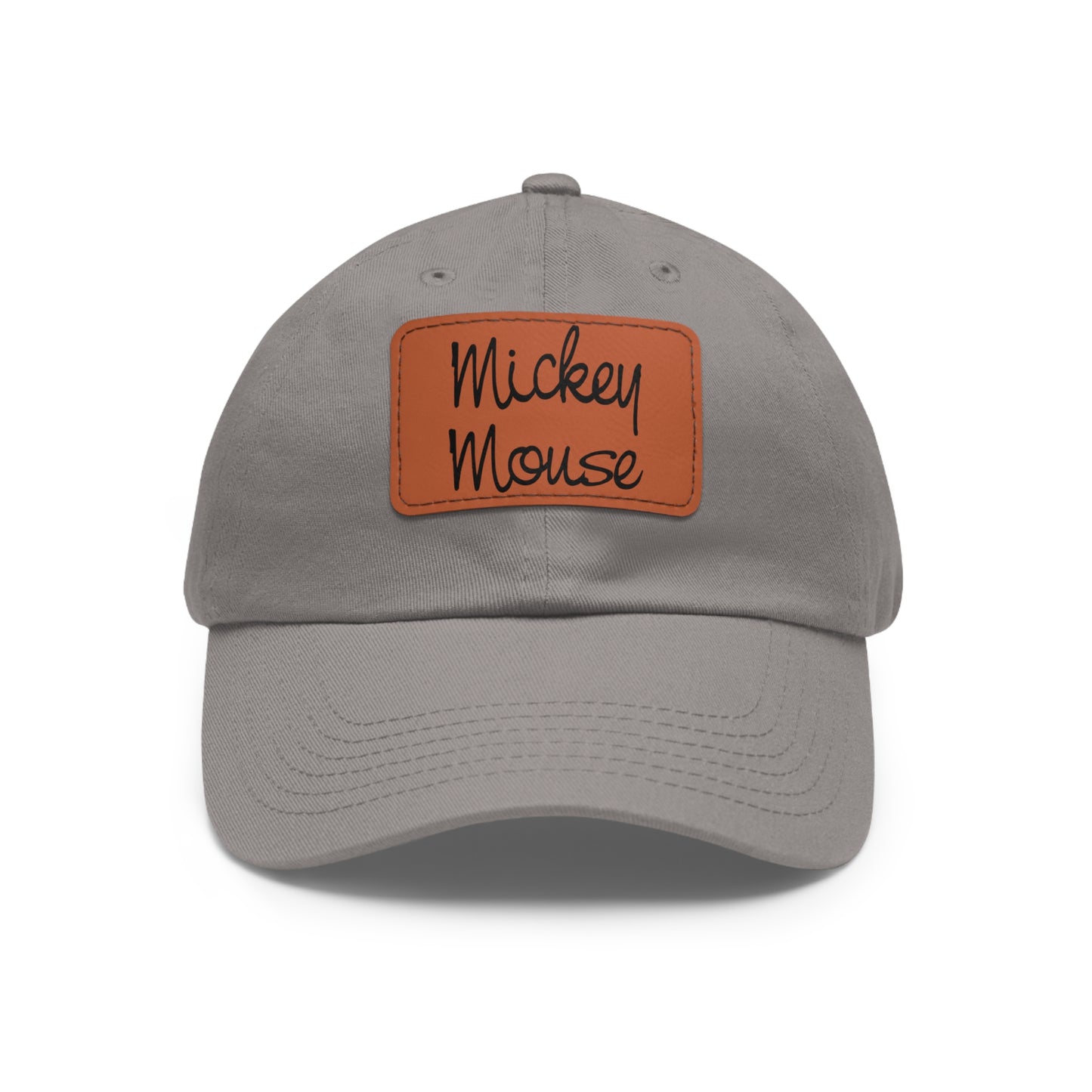 Dad Leather Patch Hat Mickey Mouse – Timeless Style, Perfect Fit