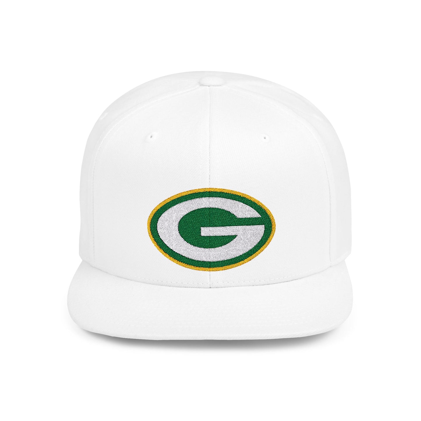 Green Bay Packers Go Pack Go Flat Bill Snapback – Lightweight, Custom Fit, Premium Quality