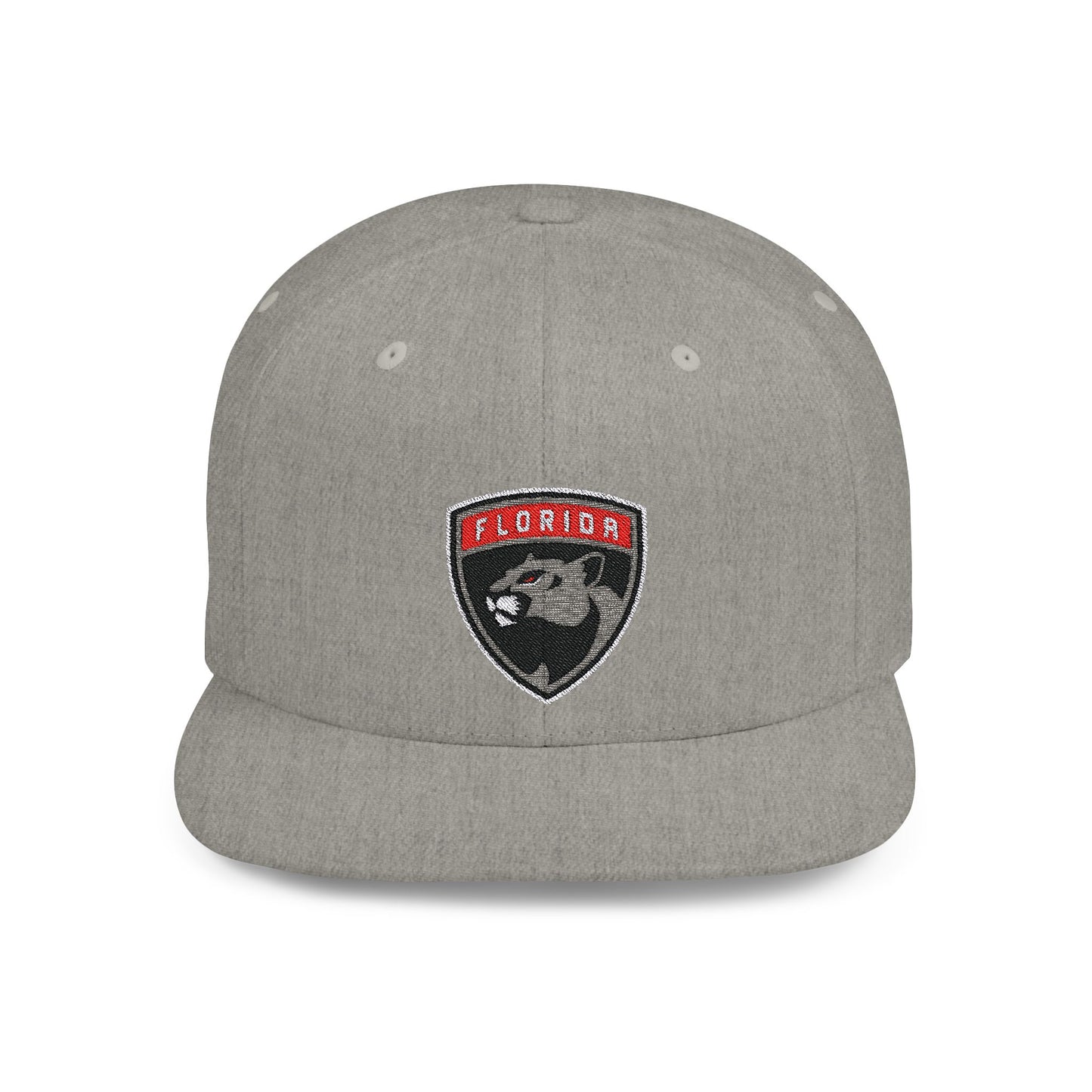 Florida Panthers Flat Bill Snapback – Lightweight, Custom Fit, Premium Quality