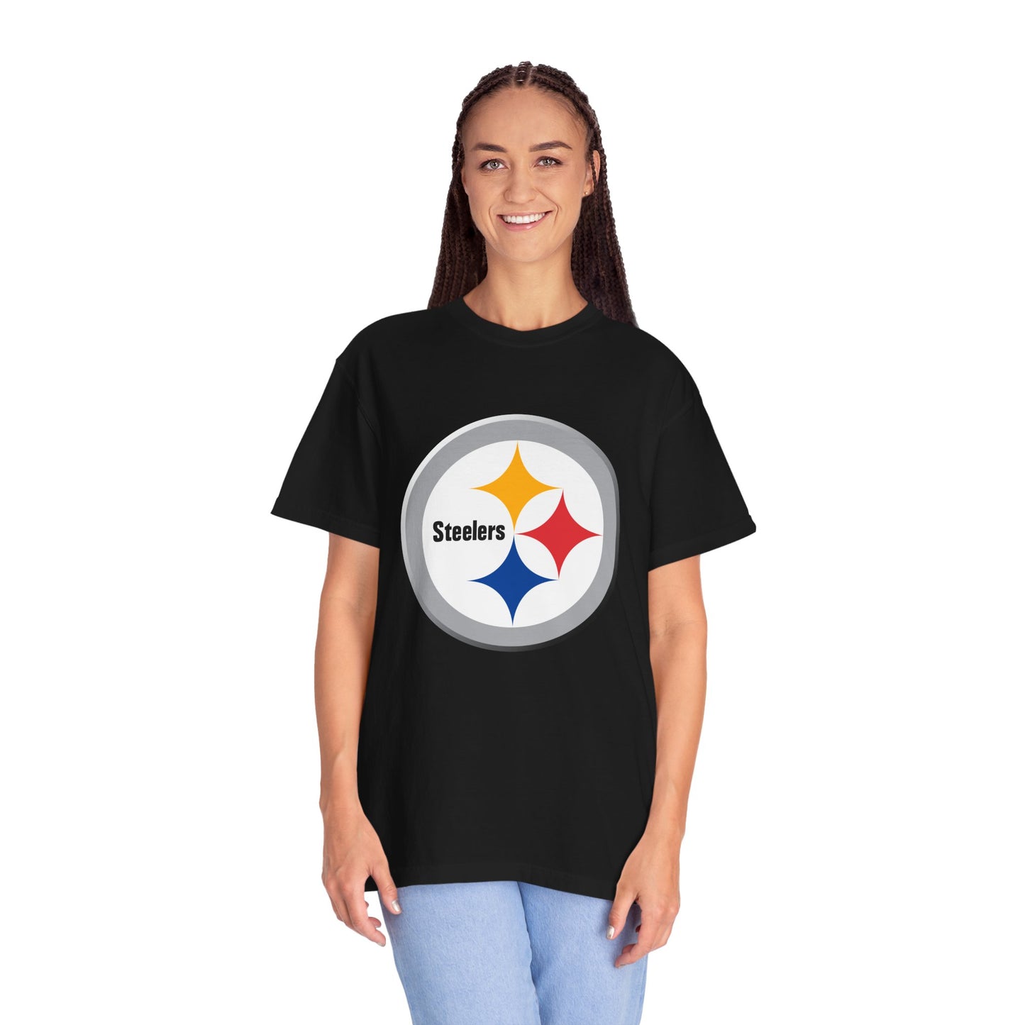 Pittsburgh Steelers Gear Garment-Dyed T-Shirt – Premium Cotton Tee for Customization