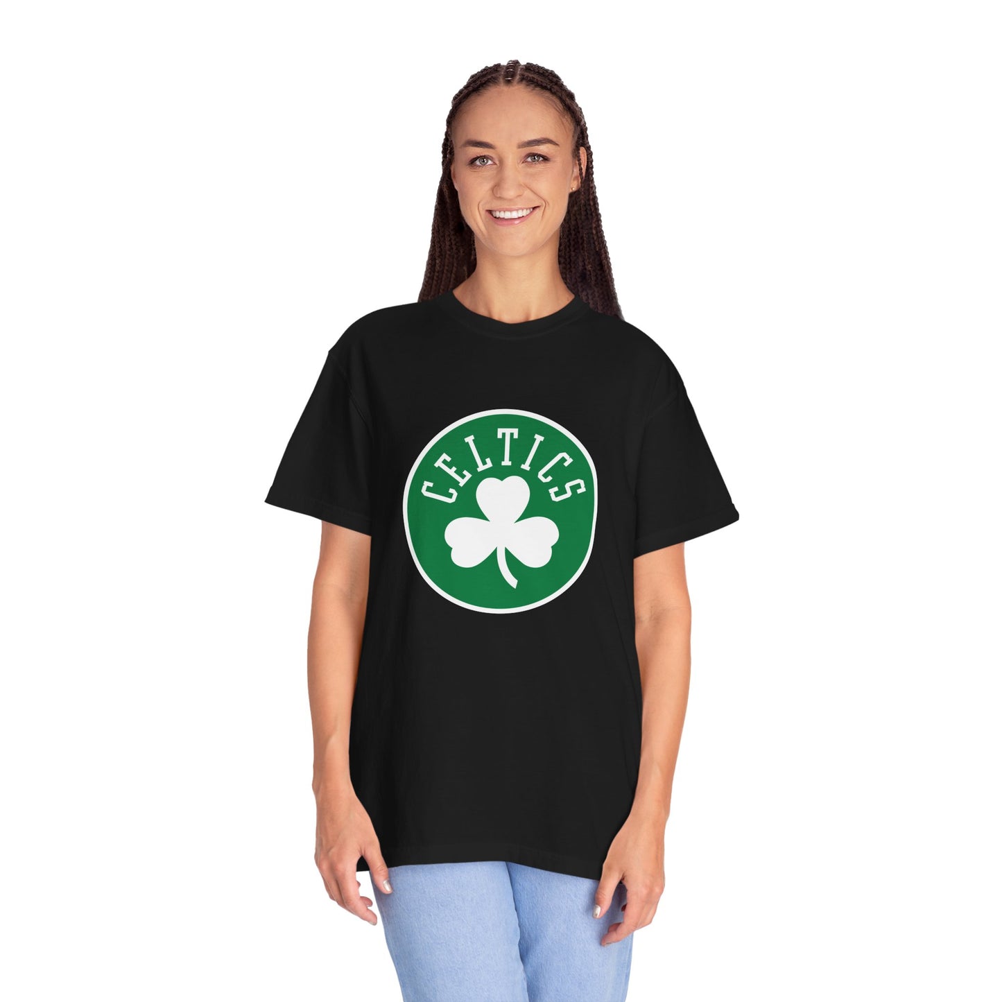 Boston Celtics Hoop Lifestyle Garment-Dyed T-Shirt – Premium Cotton Tee for Customization