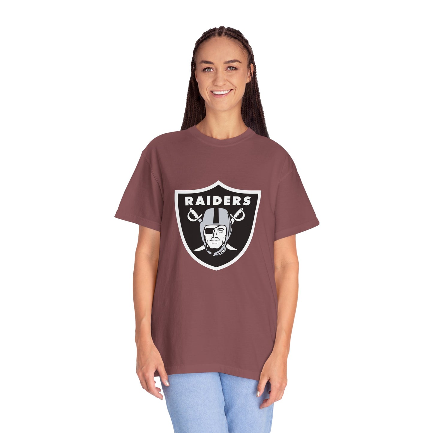 Las Vegas Raiders Gameday Essentials Garment-Dyed T-Shirt – Premium Cotton Tee for Customization