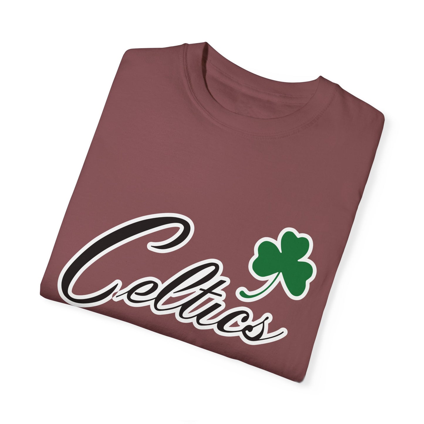 Boston Celtics Game Day Vibes Style Garment-Dyed T-Shirt – Premium Cotton Tee for Customization