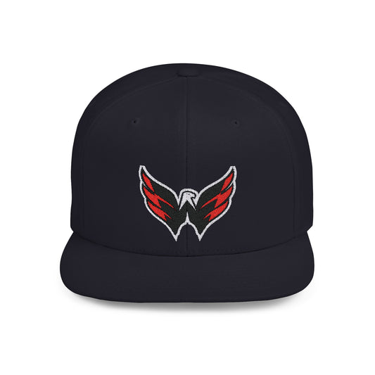 Washington Capitals Flat Bill Snapback – Lightweight, Custom Fit, Premium Quality