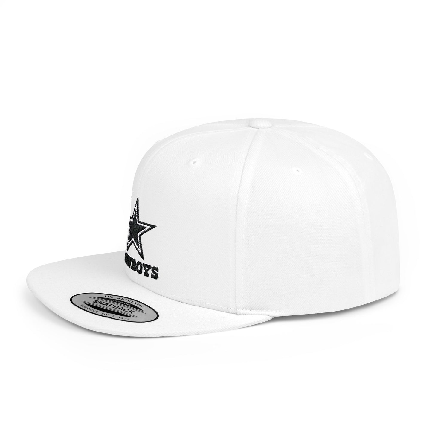 Dallas Cowboys Blue And Silver Flat Bill Snapback – Lightweight, Custom Fit, Premium Quality