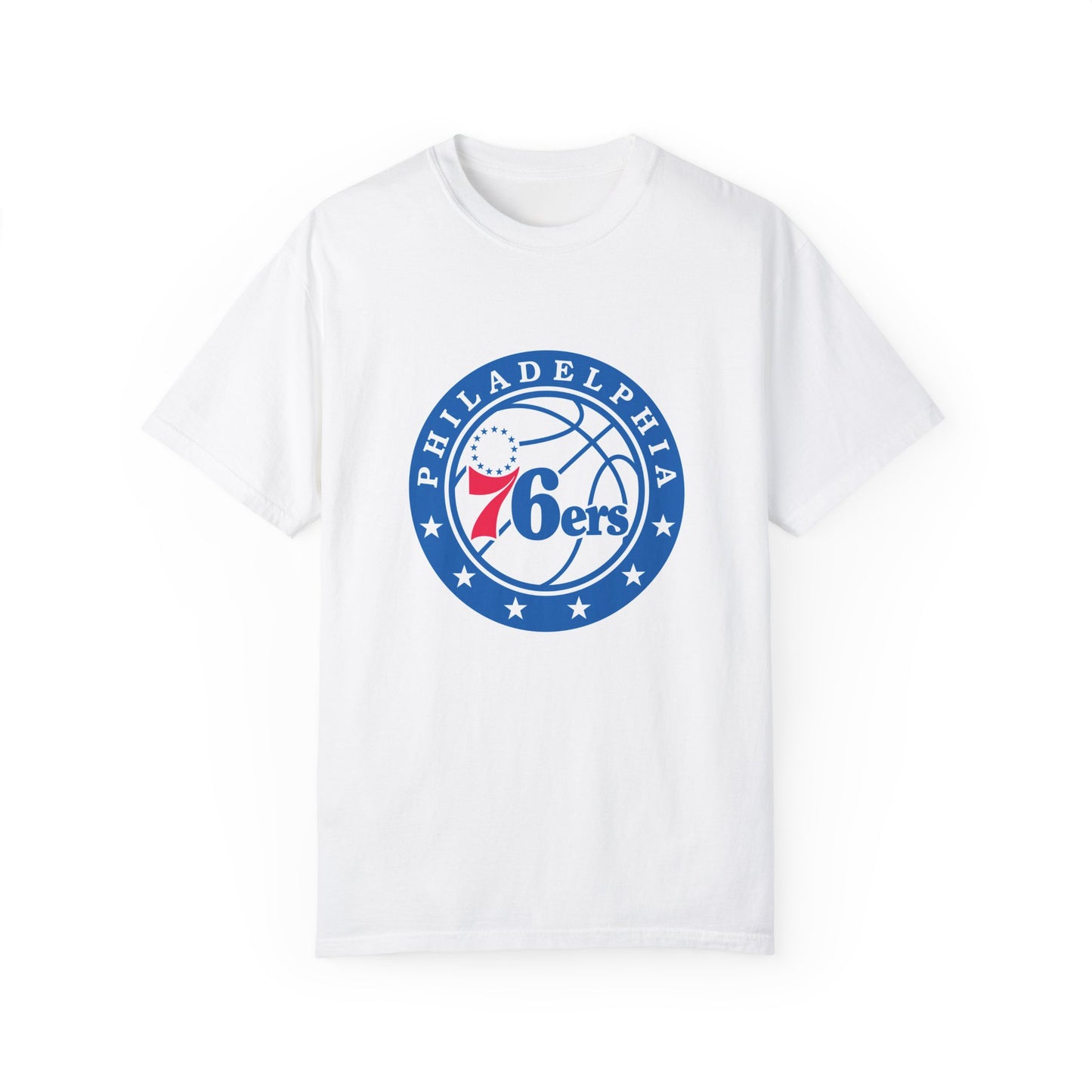 Philadelphia 76ers Basketball Life Garment-Dyed T-Shirt – Premium Cotton Tee for Customization