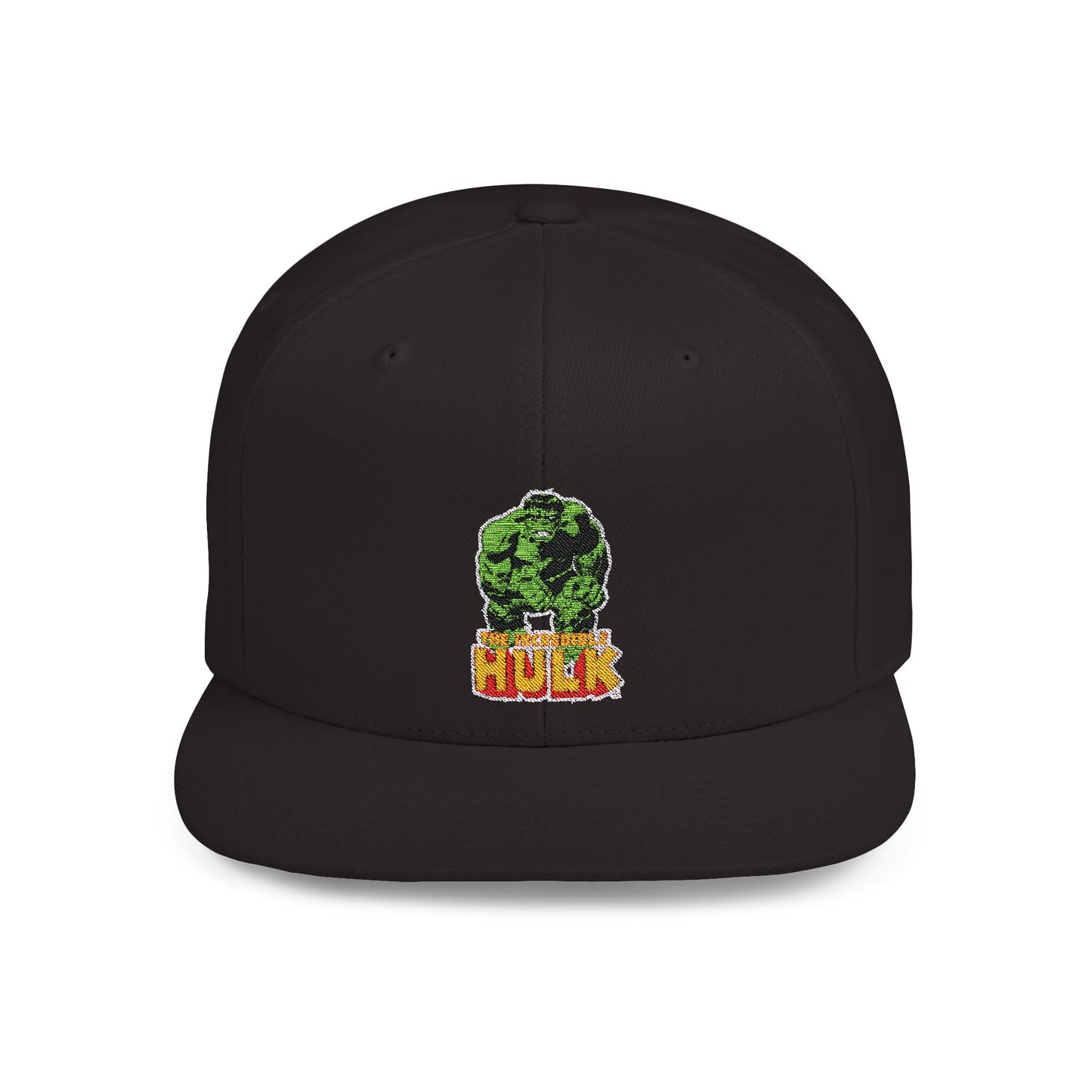 The Incredible Hulk Flat Bill Snapback – Lightweight, Custom Fit, Premium Quality