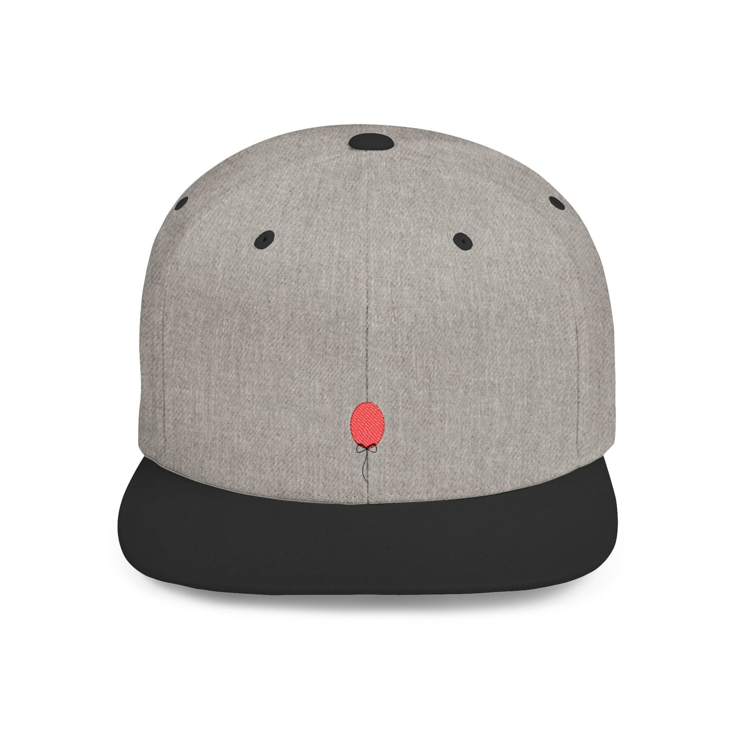 Red Balloon Flat Bill Snapback – Lightweight, Custom Fit, Premium Quality