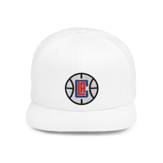 LA Clippers Thunder Flat Bill Snapback – Lightweight, Custom Fit, Premium Quality