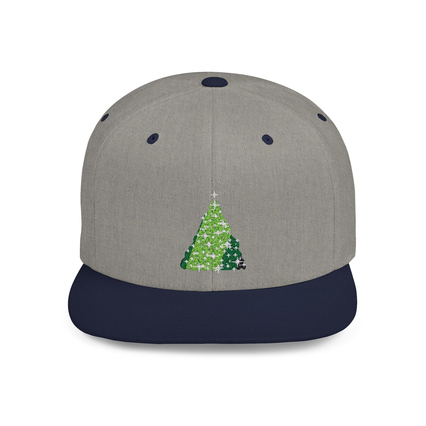 Christmas Tree Oh Christmas Tree Flat Bill Snapback – Lightweight, Custom Fit, Premium Quality