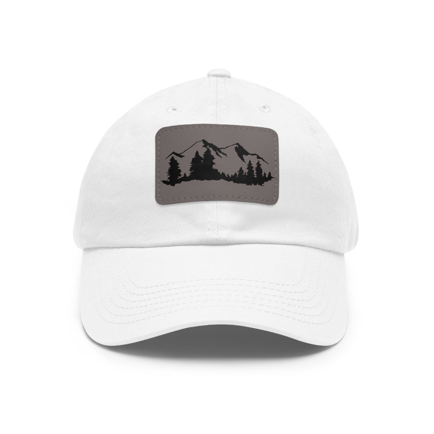 Dad Leather Patch Hat The Mountain – Timeless Style, Perfect Fit