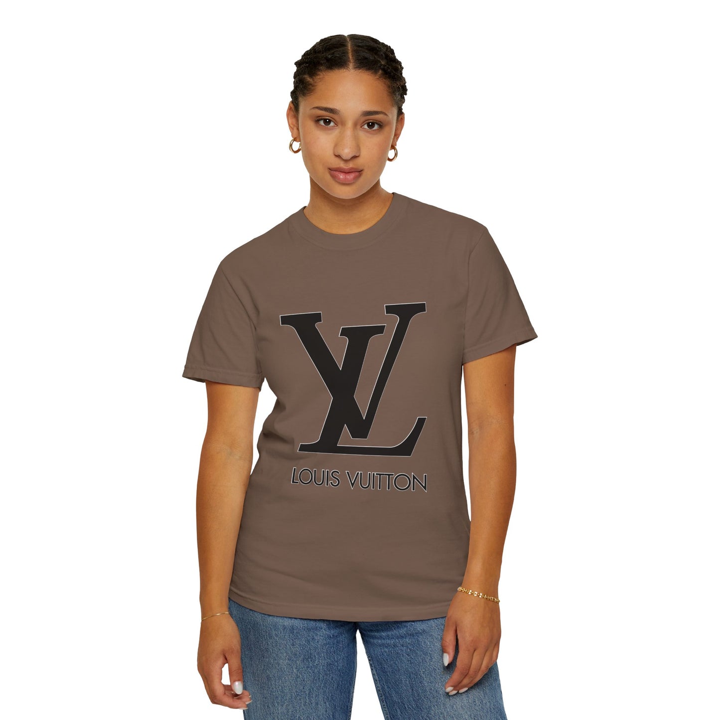 Louis Vuitton Garment-Dyed T-Shirt – Premium Cotton Tee for Customization