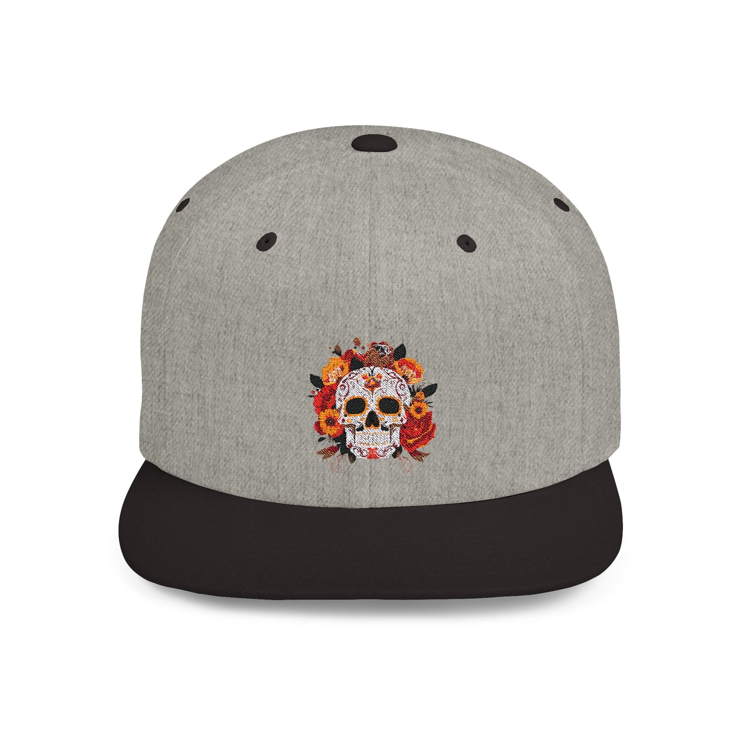 Calaveras Flat Bill Snapback – Lightweight, Custom Fit, Premium Quality