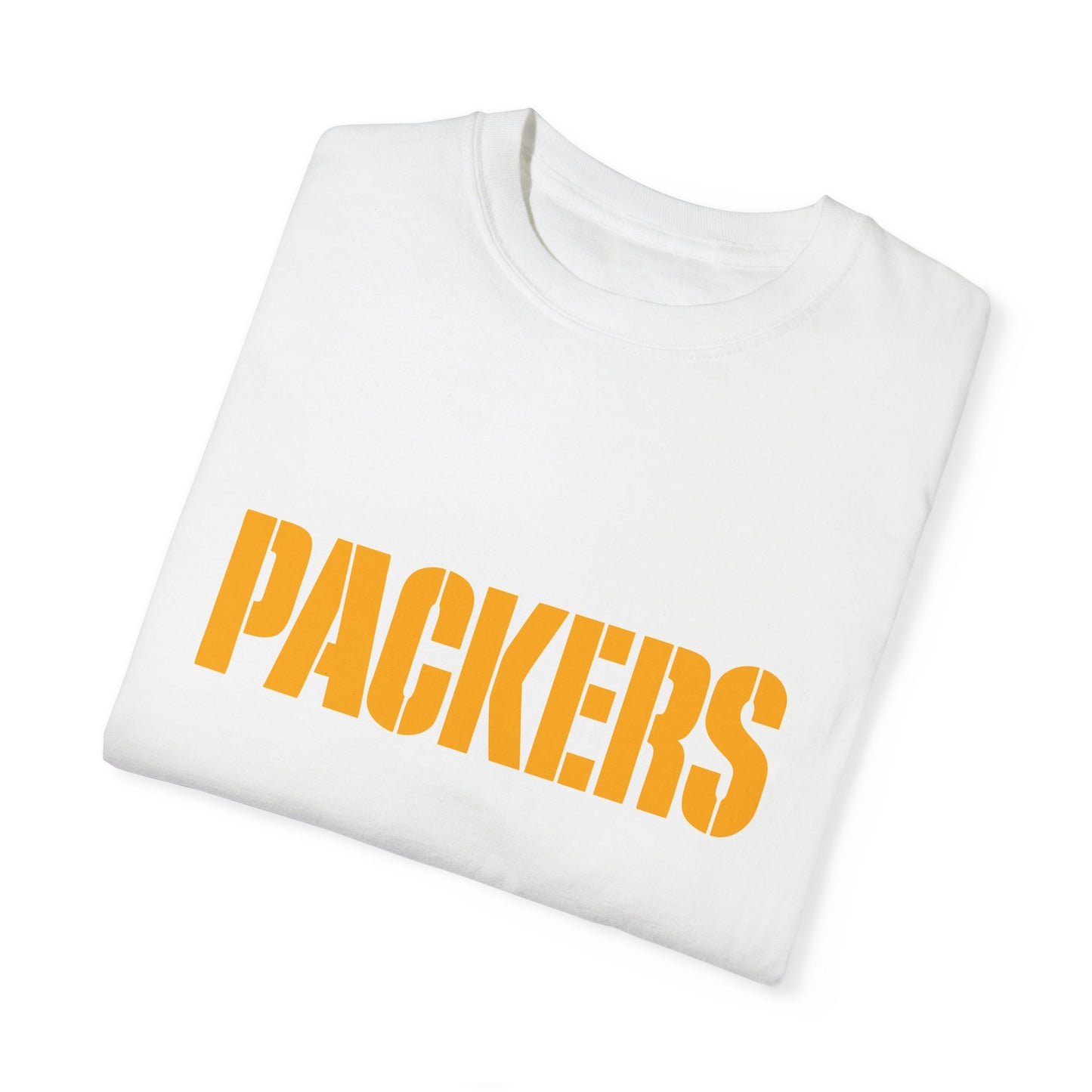 Green Bay Packers Gear Garment-Dyed T-Shirt – Premium Cotton Tee for Customization