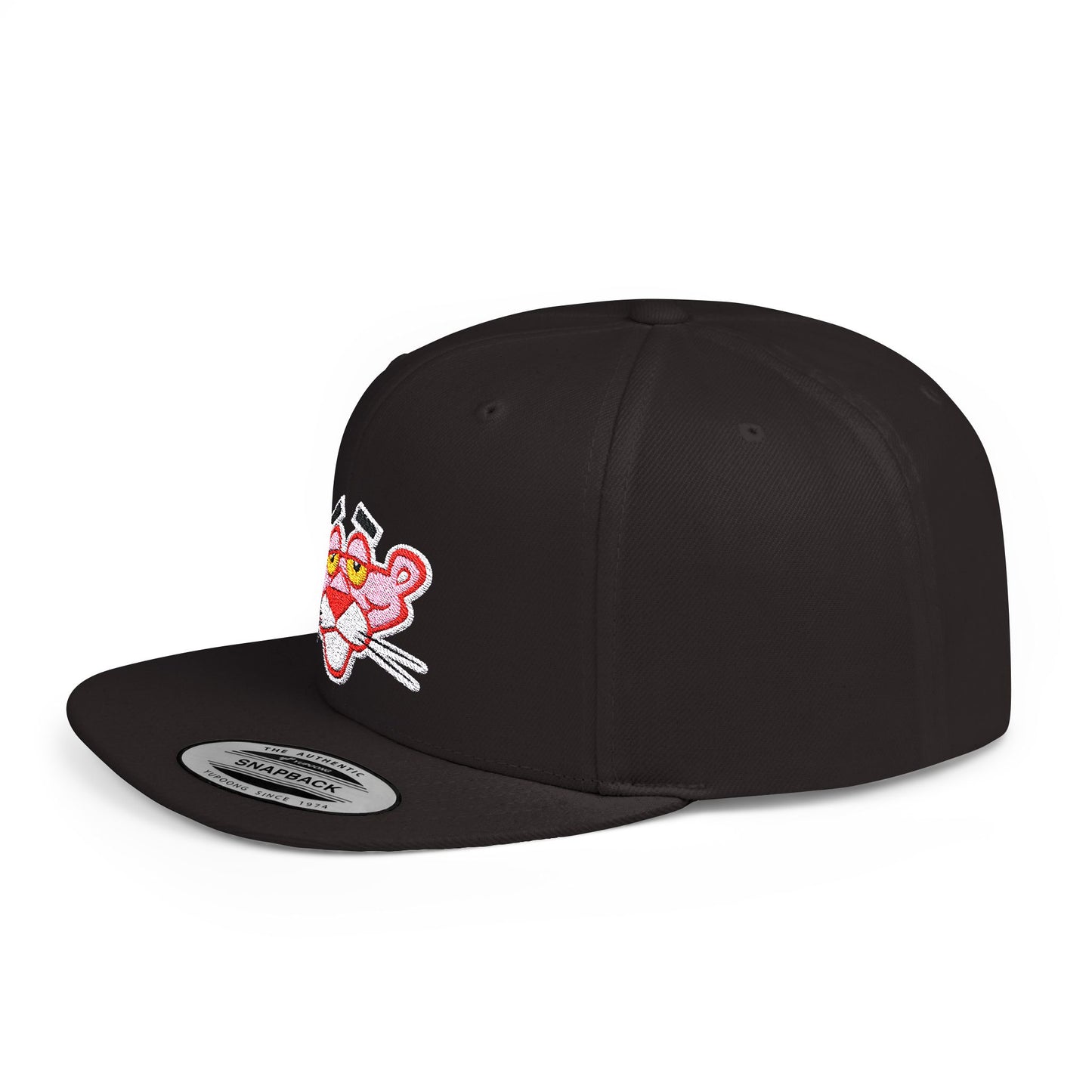 Pink Panther Flat Bill Snapback – Lightweight, Custom Fit, Premium Quality