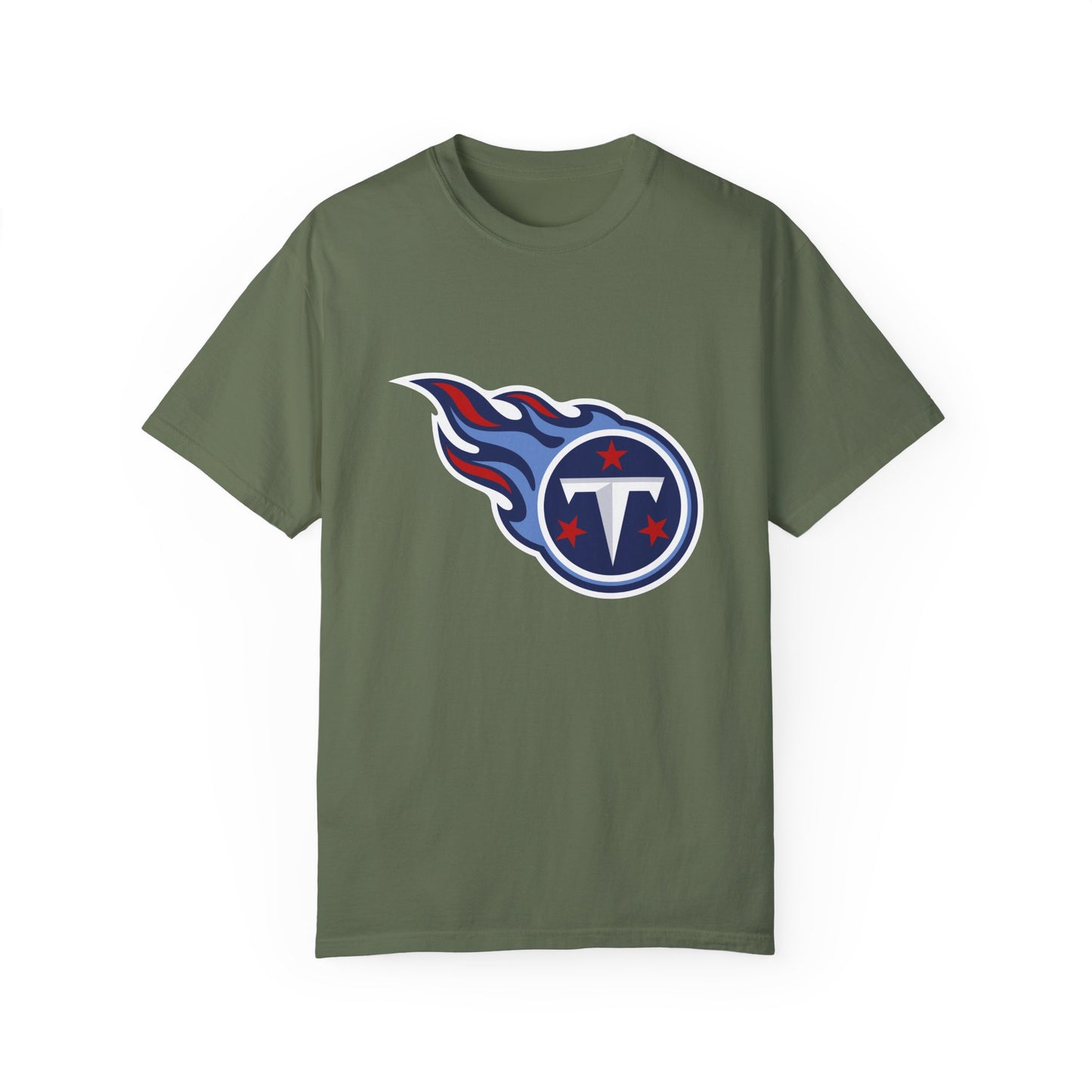 Tennessee Titans Merchandise Garment-Dyed T-Shirt – Premium Cotton Tee for Customization