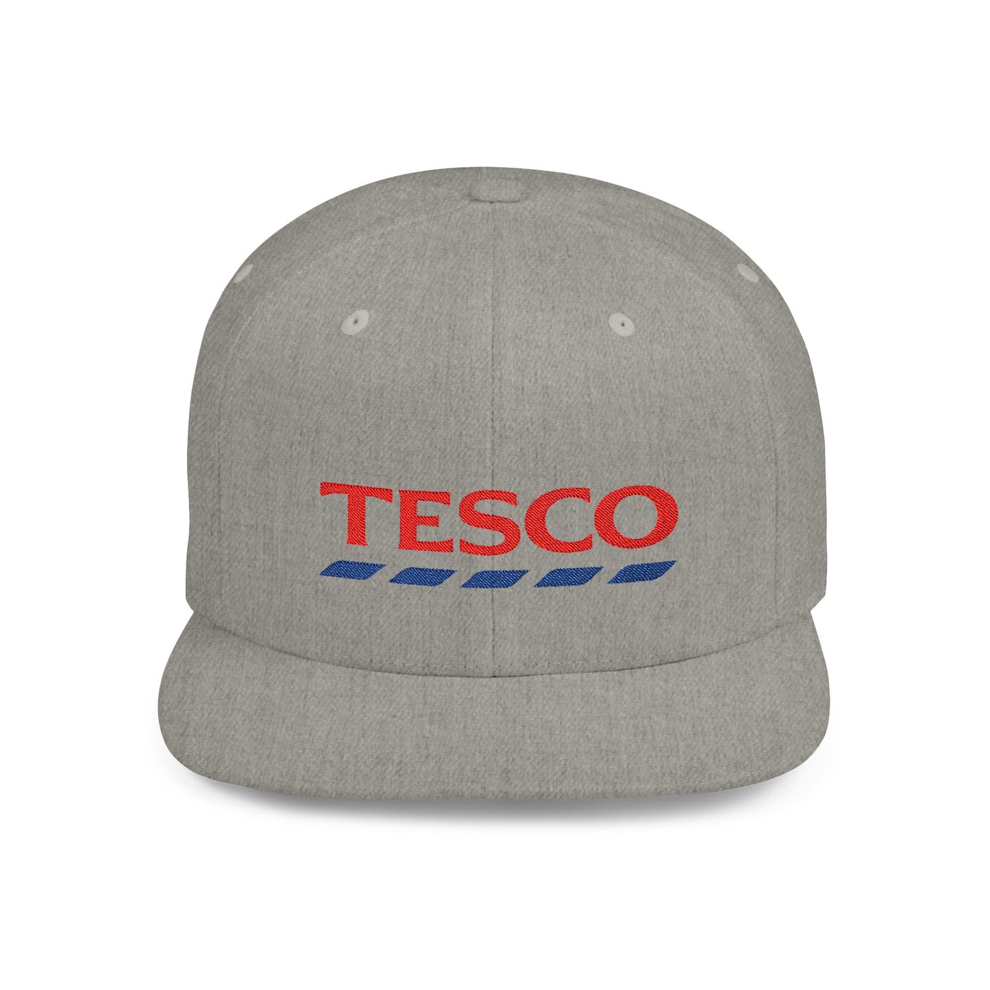 Tesco Flat Bill Snapback – Lightweight, Custom Fit, Premium Quality