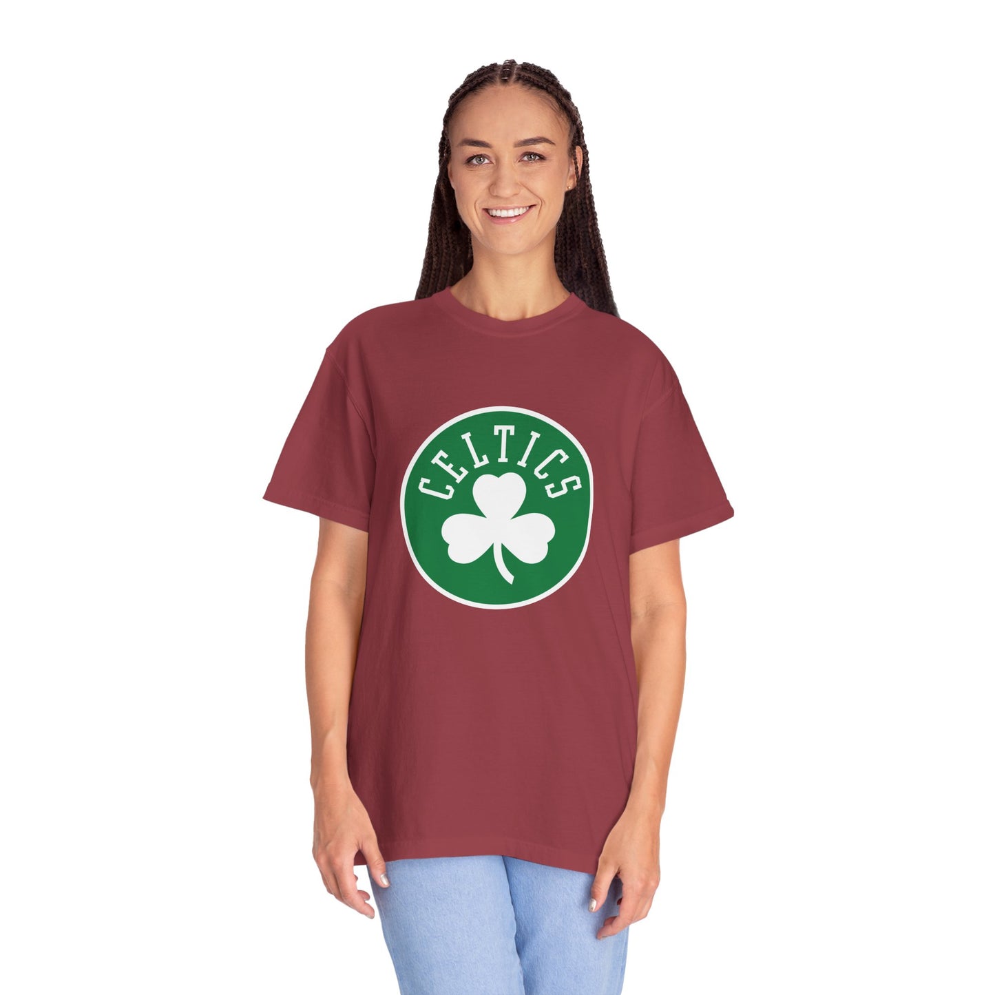 Boston Celtics Hoop Lifestyle Garment-Dyed T-Shirt – Premium Cotton Tee for Customization