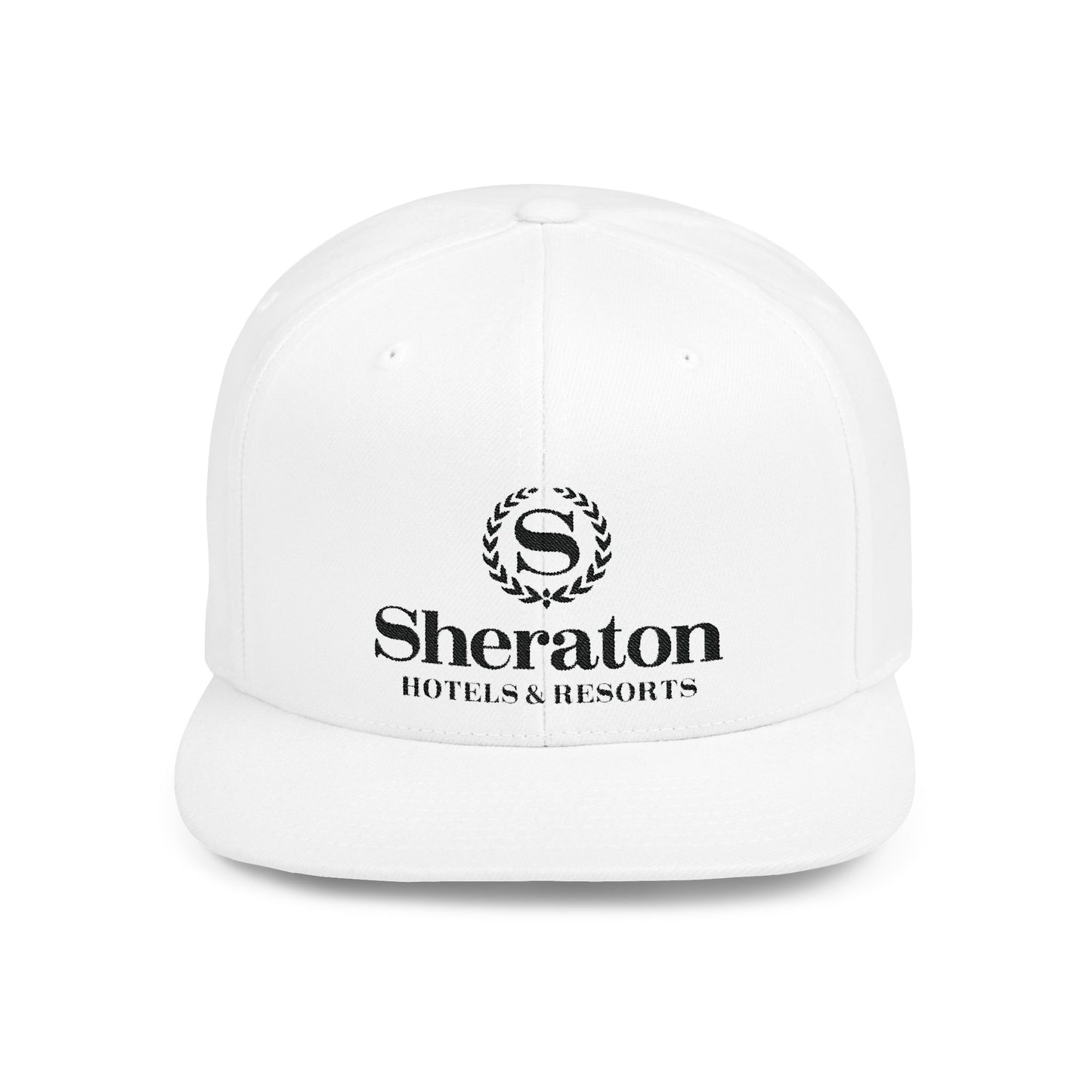 Sheraton Flat Bill Snapback – Lightweight, Custom Fit, Premium Quality