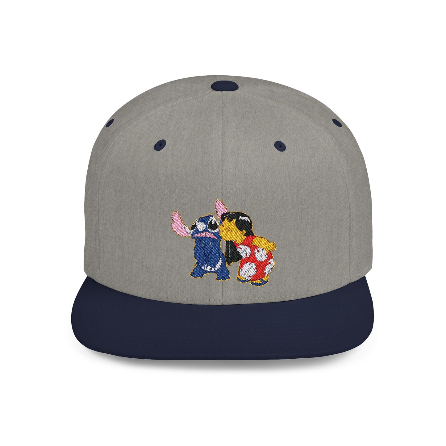 Lilo & Stitch Flat Bill Snapback – Lightweight, Custom Fit, Premium Quality