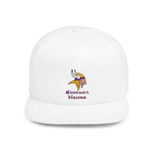 Minnesota Vikings Vikings Nation Flat Bill Snapback – Lightweight, Custom Fit, Premium Quality