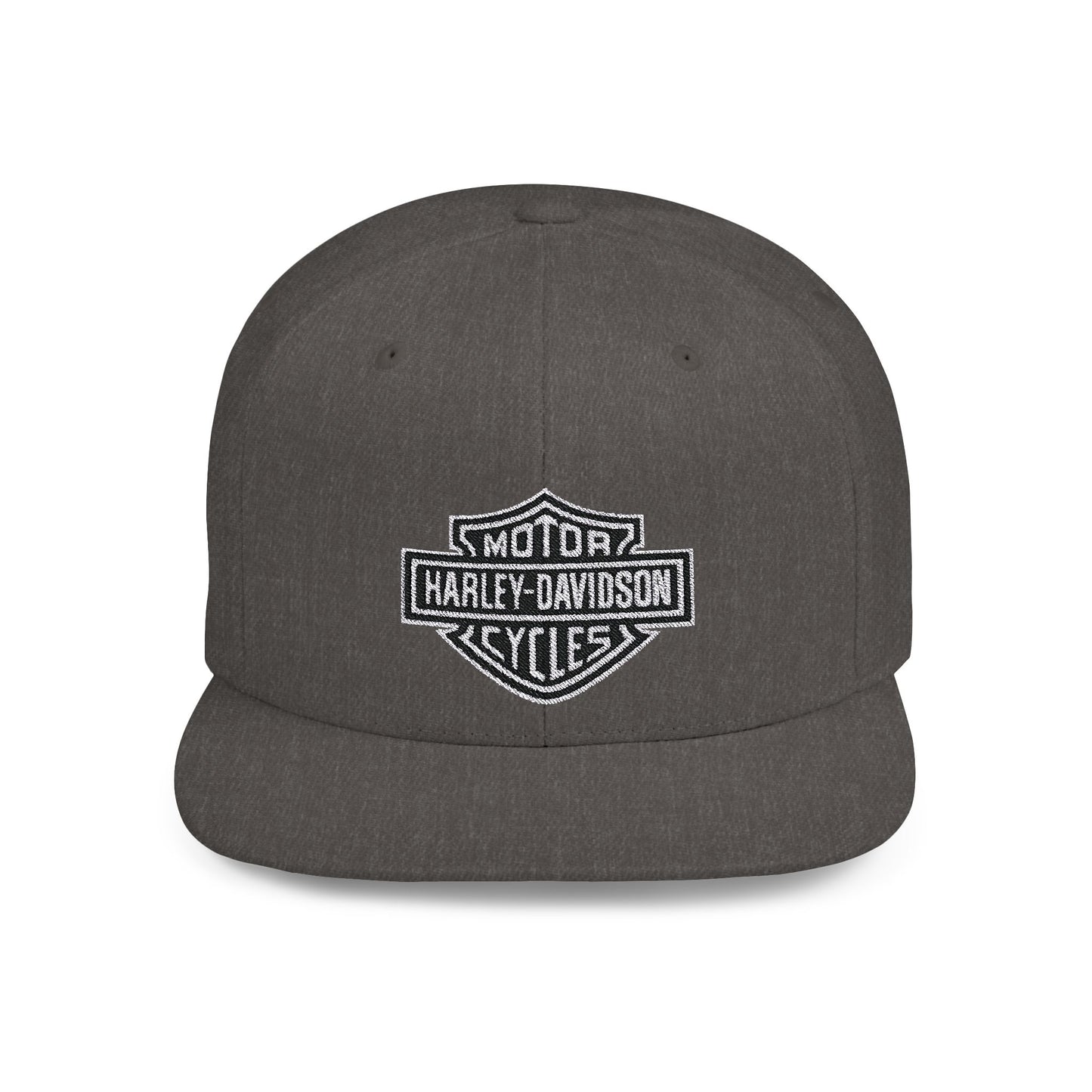 Harley Davidson Flat Bill Snapback – Lightweight, Custom Fit, Premium Quality