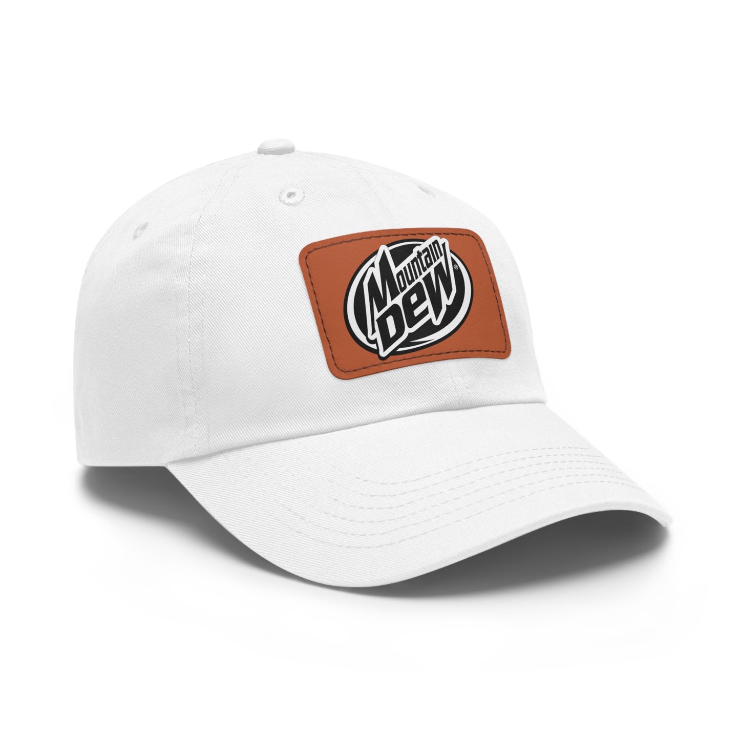 Dad Leather Patch Hat Mountain Dew – Timeless Style, Perfect Fit