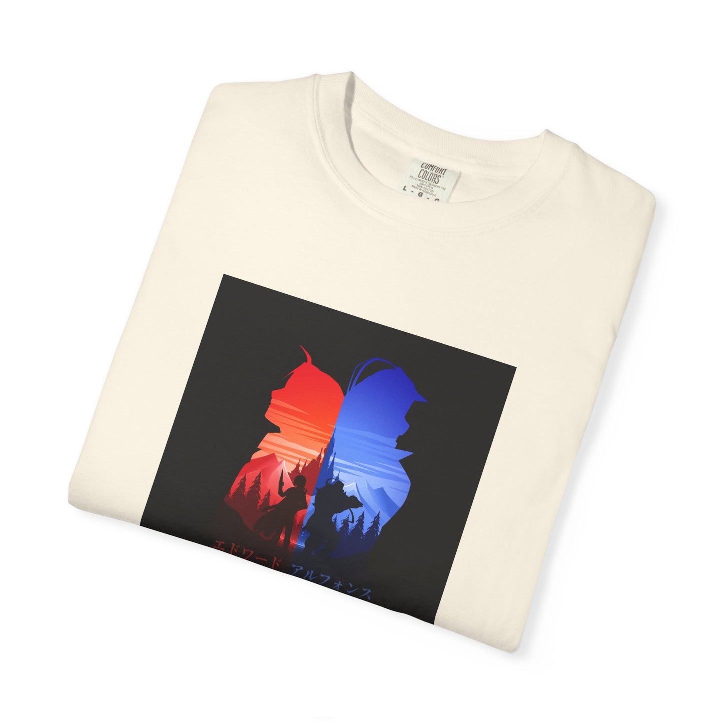 Fullmetal Alchemist Amoled Garment-Dyed T-Shirt – Premium Cotton Tee