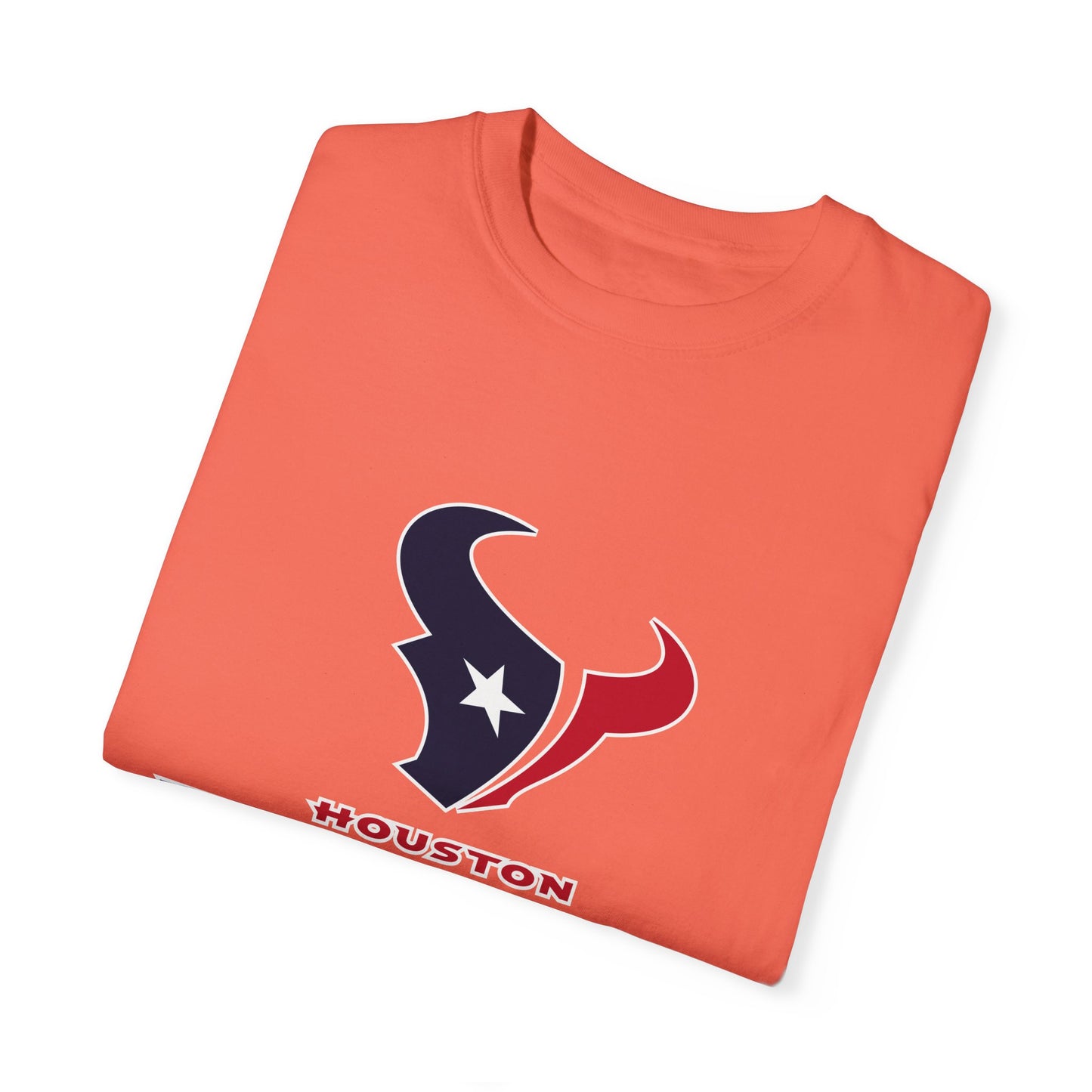 Houston Texans Fan Gifts Garment-Dyed T-Shirt – Premium Cotton Tee for Customization