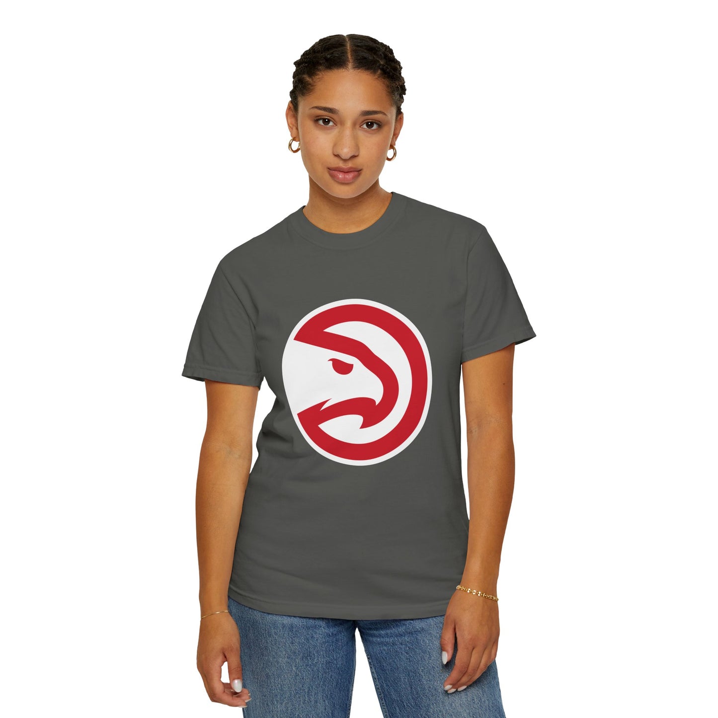 Atlanta Hawks Built Different Garment-Dyed T-Shirt – Premium Cotton Tee for Customization