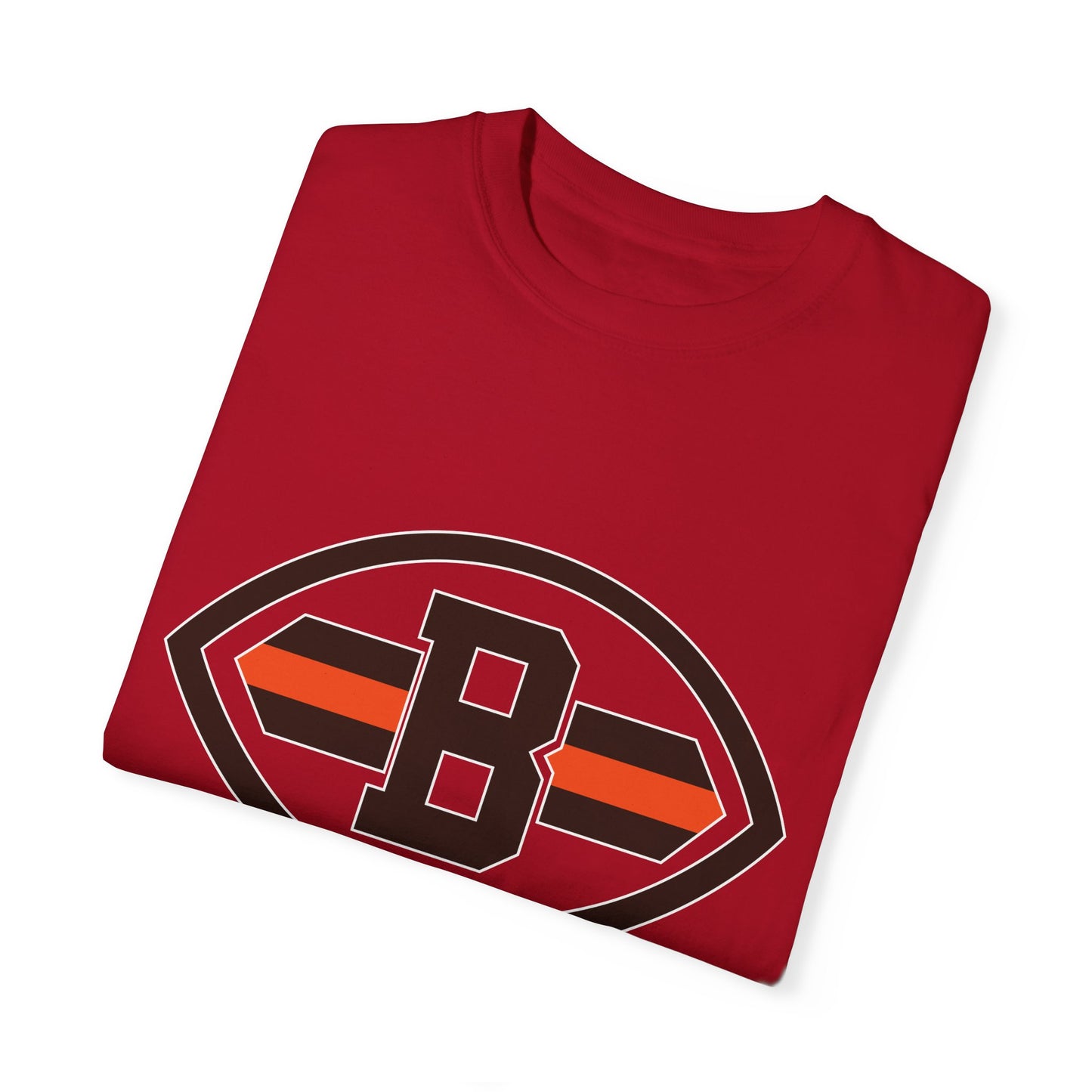 Cleveland Browns Game Day Gear Garment-Dyed T-Shirt – Premium Cotton Tee for Customization