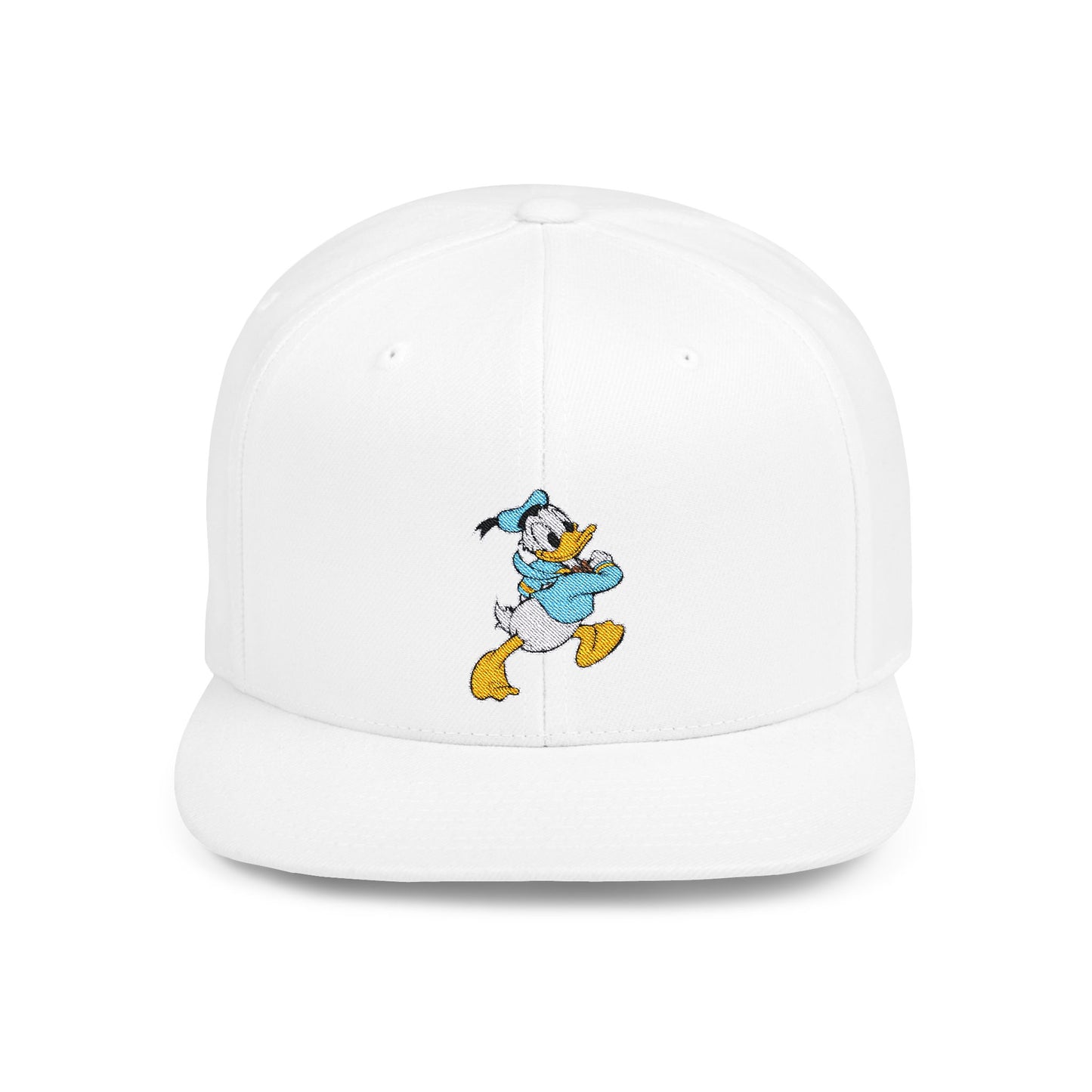 Donal Duck Classic Flat Bill Snapback – Lightweight, Custom Fit, Premium Quality