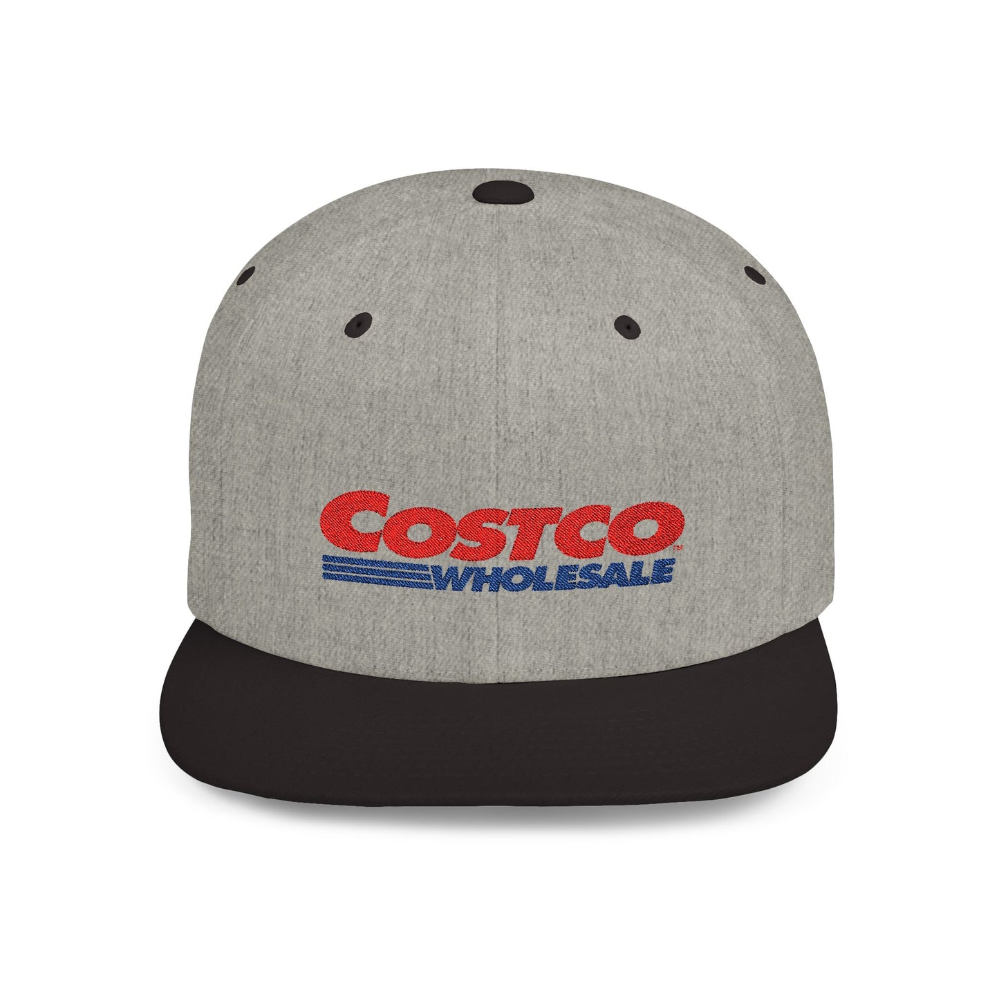 Costco Flat Bill Snapback – Lightweight, Custom Fit, Premium Quality