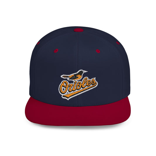 Baltimore Orioles MLB Orioles Flat Bill Snapback – Lightweight, Custom Fit, Premium Quality