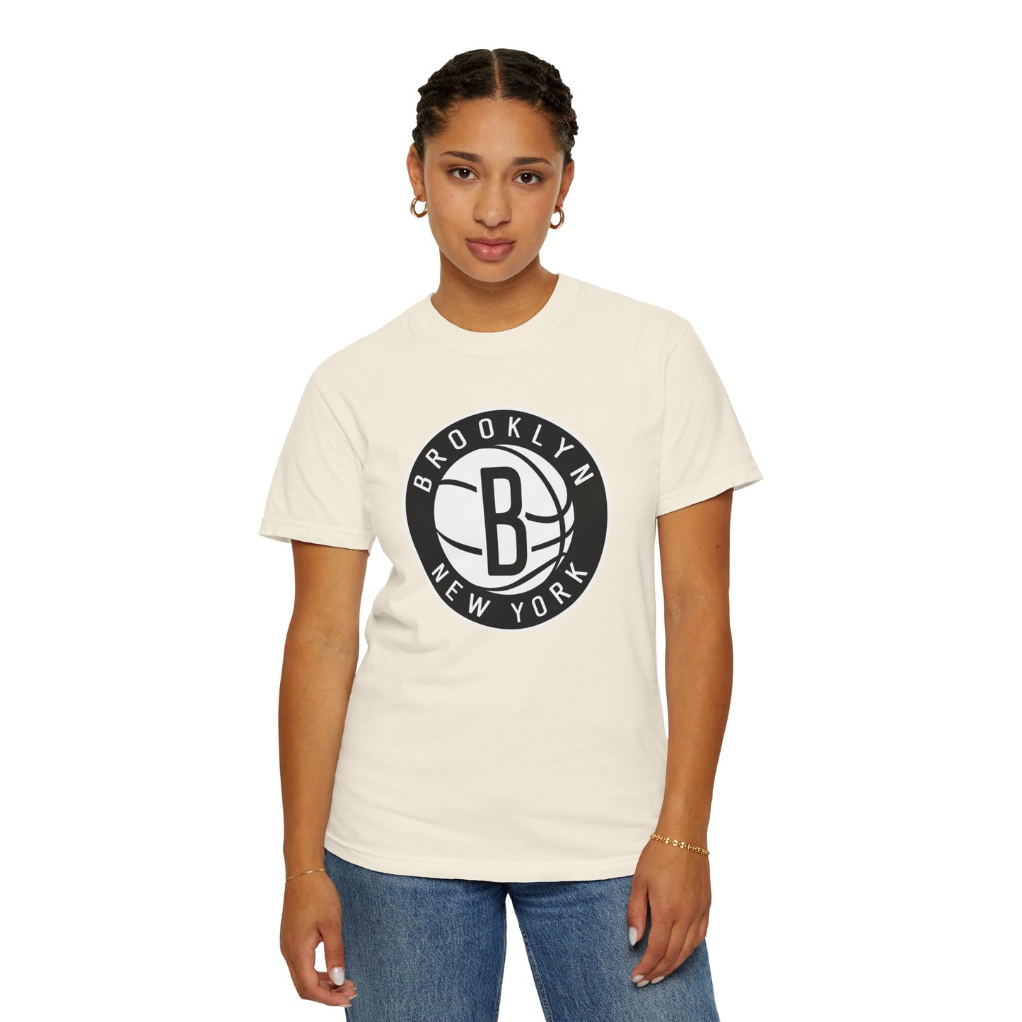 Brooklyn Nets Game Day Gear Garment-Dyed T-Shirt – Premium Cotton Tee for Customization