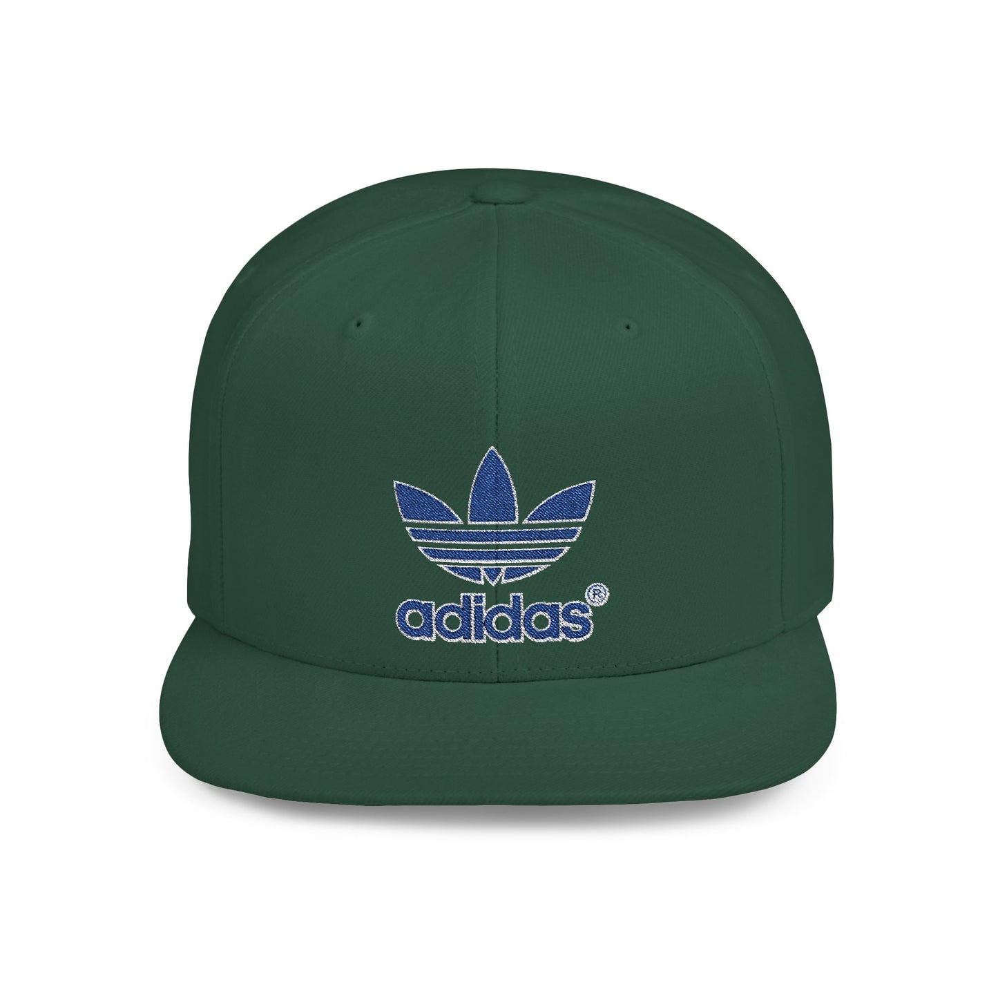 Adidas Trefoil Flat Bill Snapback – Lightweight, Custom Fit, Premium Quality