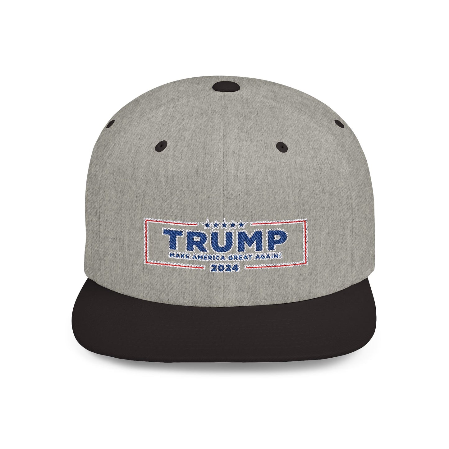 Trump Make America Great Again 2024 Flat Bill Snapback – Lightweight, Custom Fit, Premium Quality