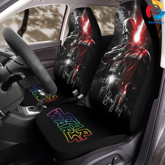 Darth Vader Car Seat Covers – High Quality Graphic and Polar Fleece Protector Set