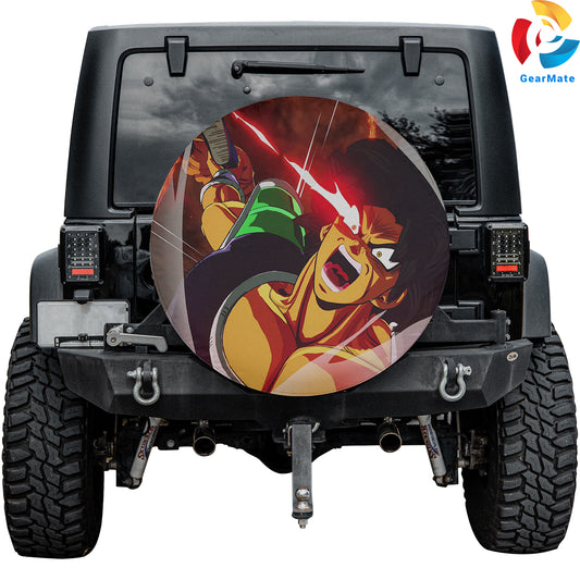 Dragon Ball Sparking Zero Broly Spare Tire Cover – Premium Waterproof UV-Resistant Protector